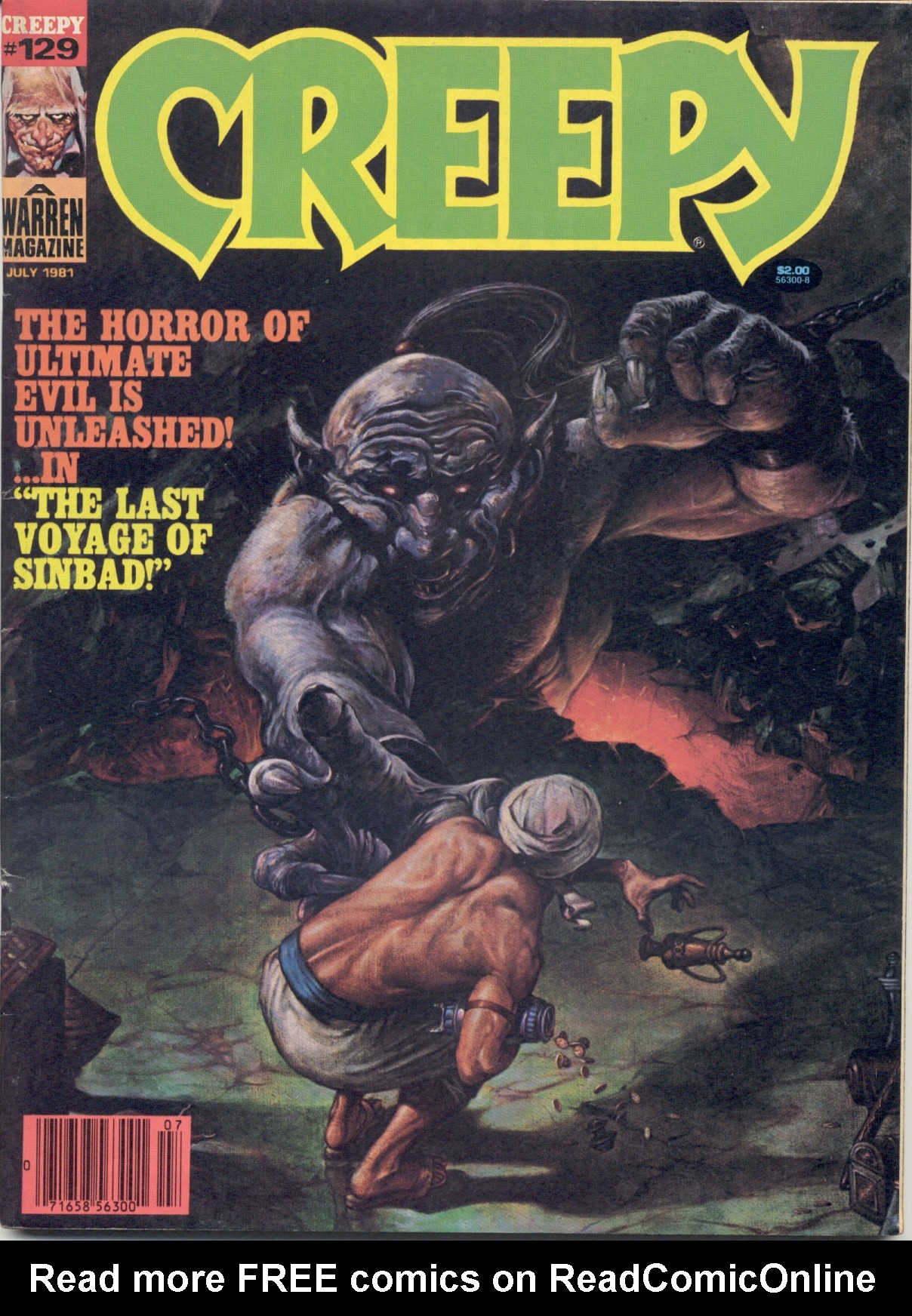 Read online Creepy (1964) comic -  Issue #129 - 1