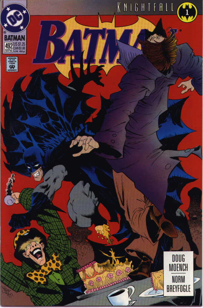 <{ $series->title }} issue Batman: Knightfall Broken Bat - Issue #1 - Page 1