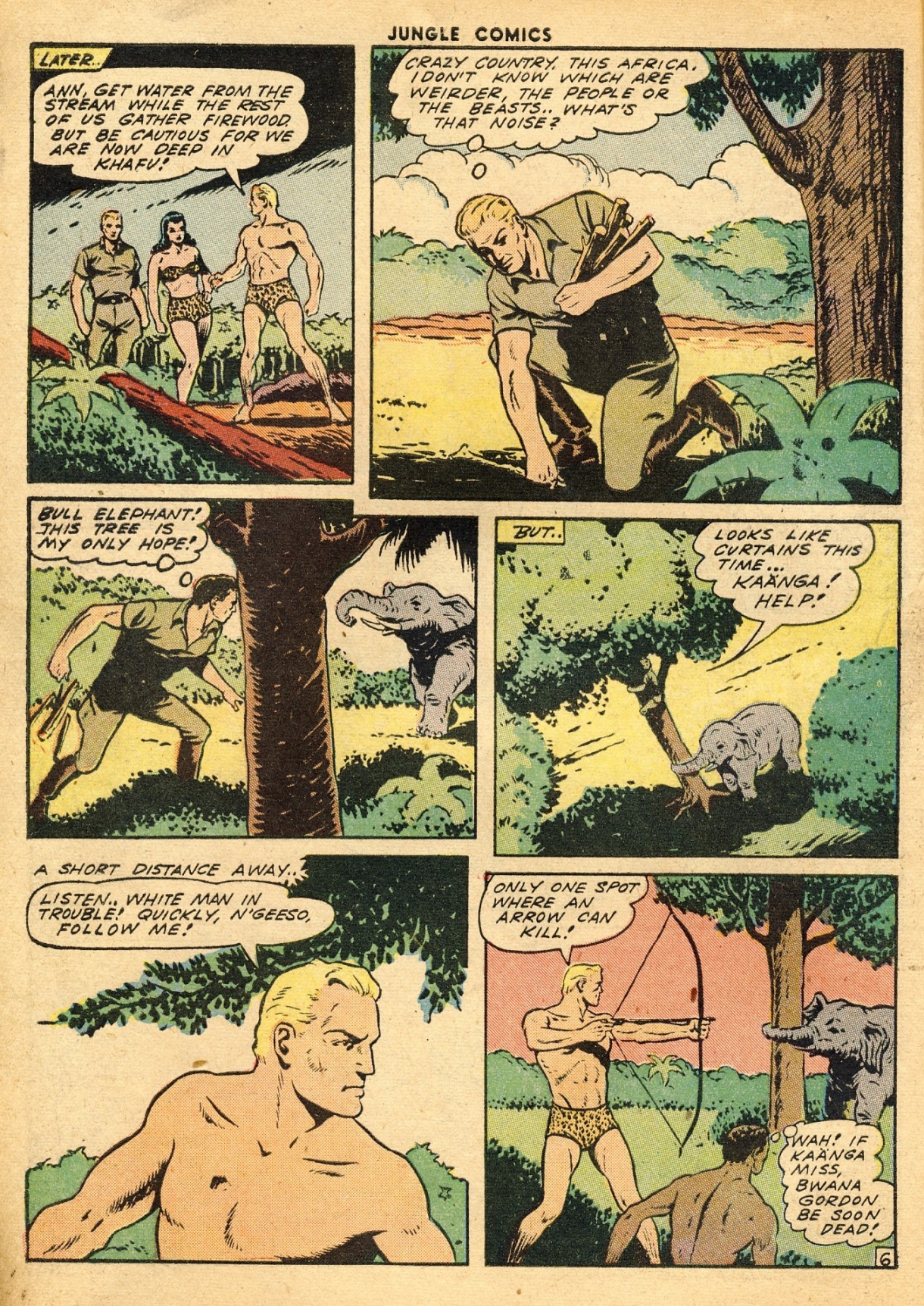 Read online Jungle Comics comic -  Issue #51 - 8
