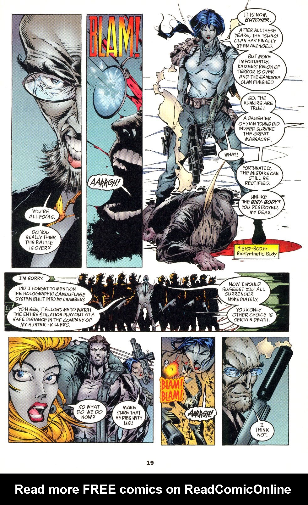 Read online Deathblow comic -  Issue #19 - 19