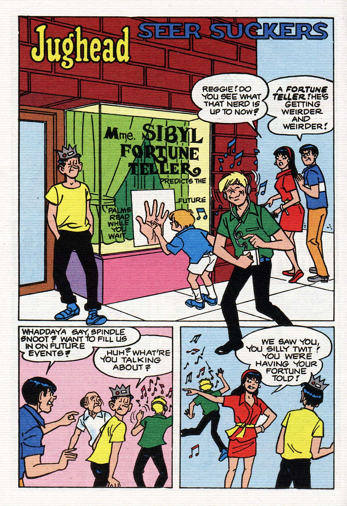 Read online Jughead's Double Digest Magazine comic -  Issue #105 - 141