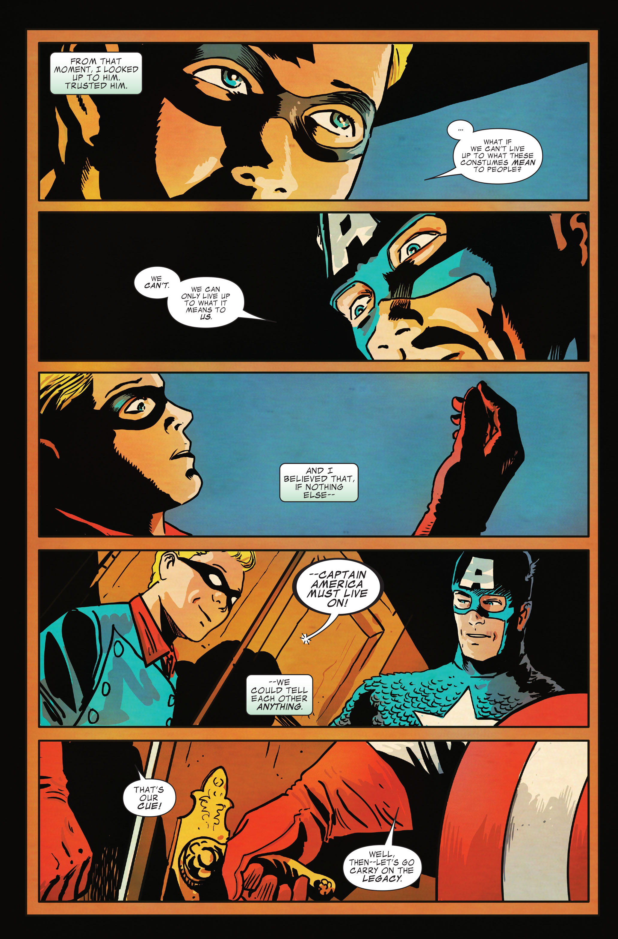 Captain America And Bucky 625 Page 17