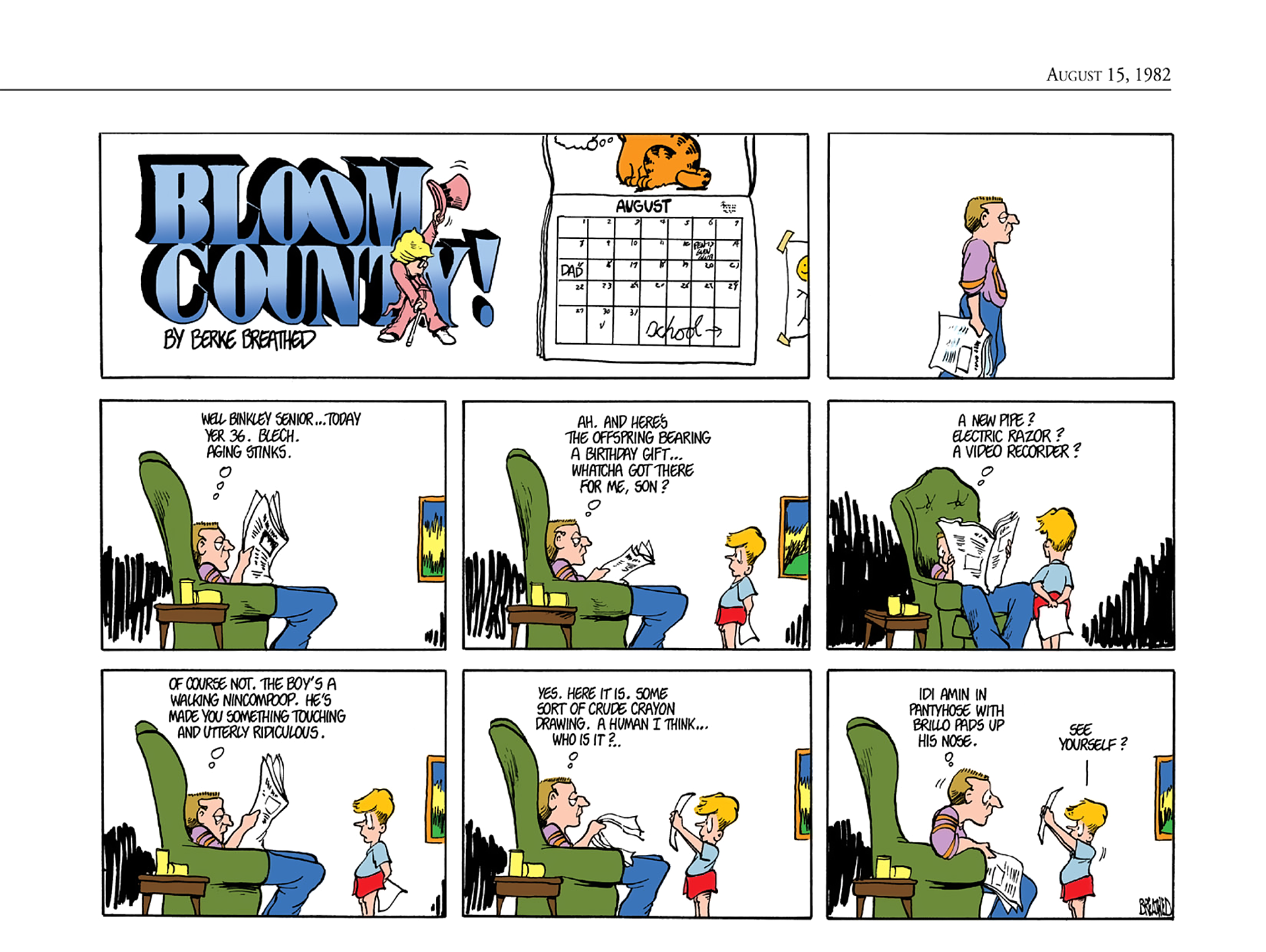 Read online The Bloom County Digital Library comic -  Issue # TPB 2 (Part 3) - 39