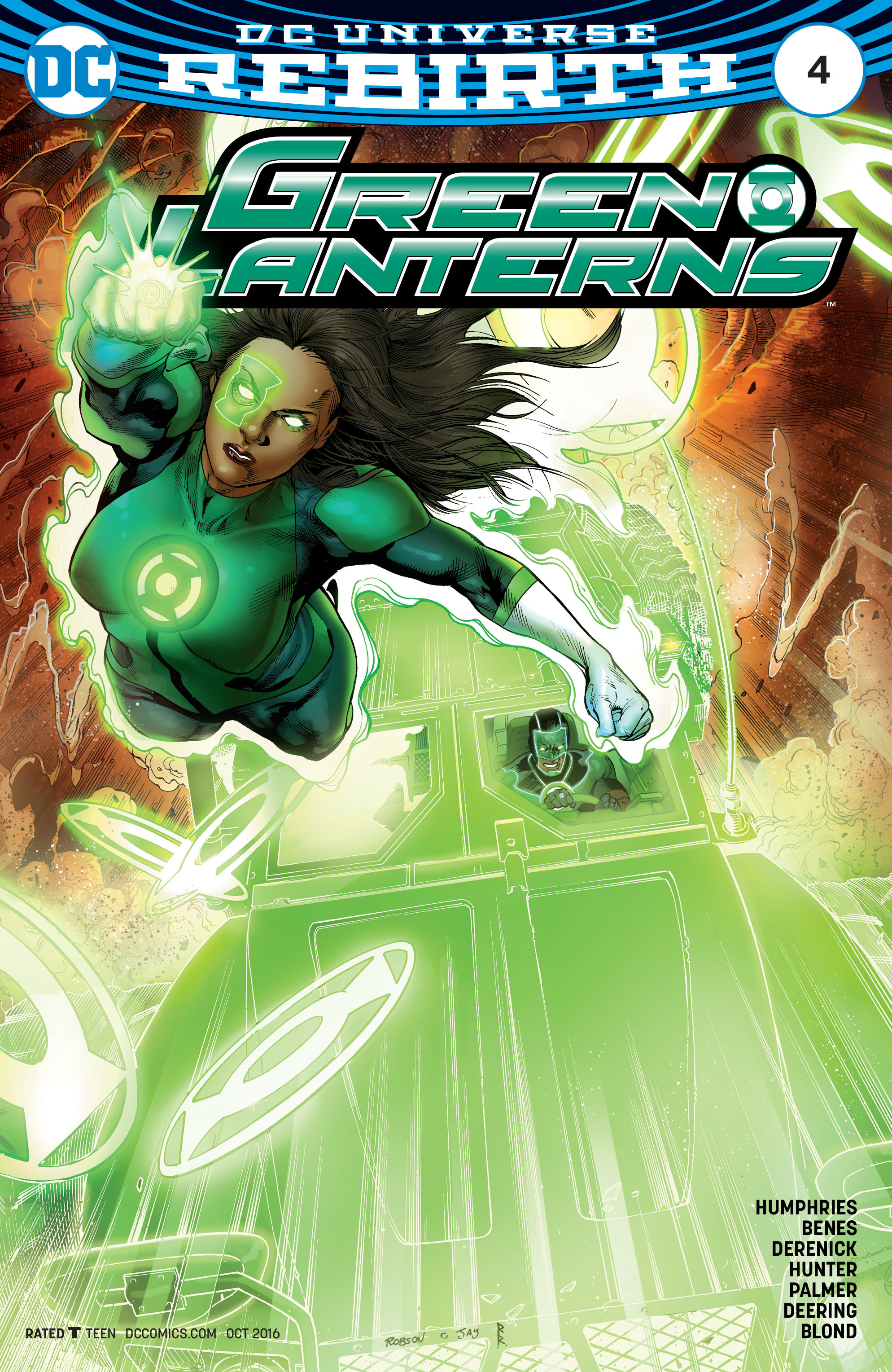 Read online Green Lanterns comic -  Issue #4 - 1