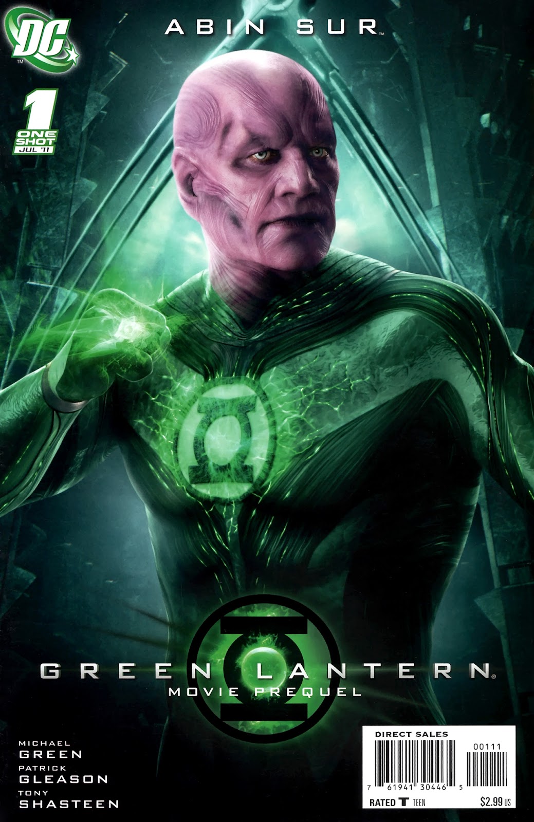 Green Lantern Movie Prequel: Abin Sur issue Full - Page 1