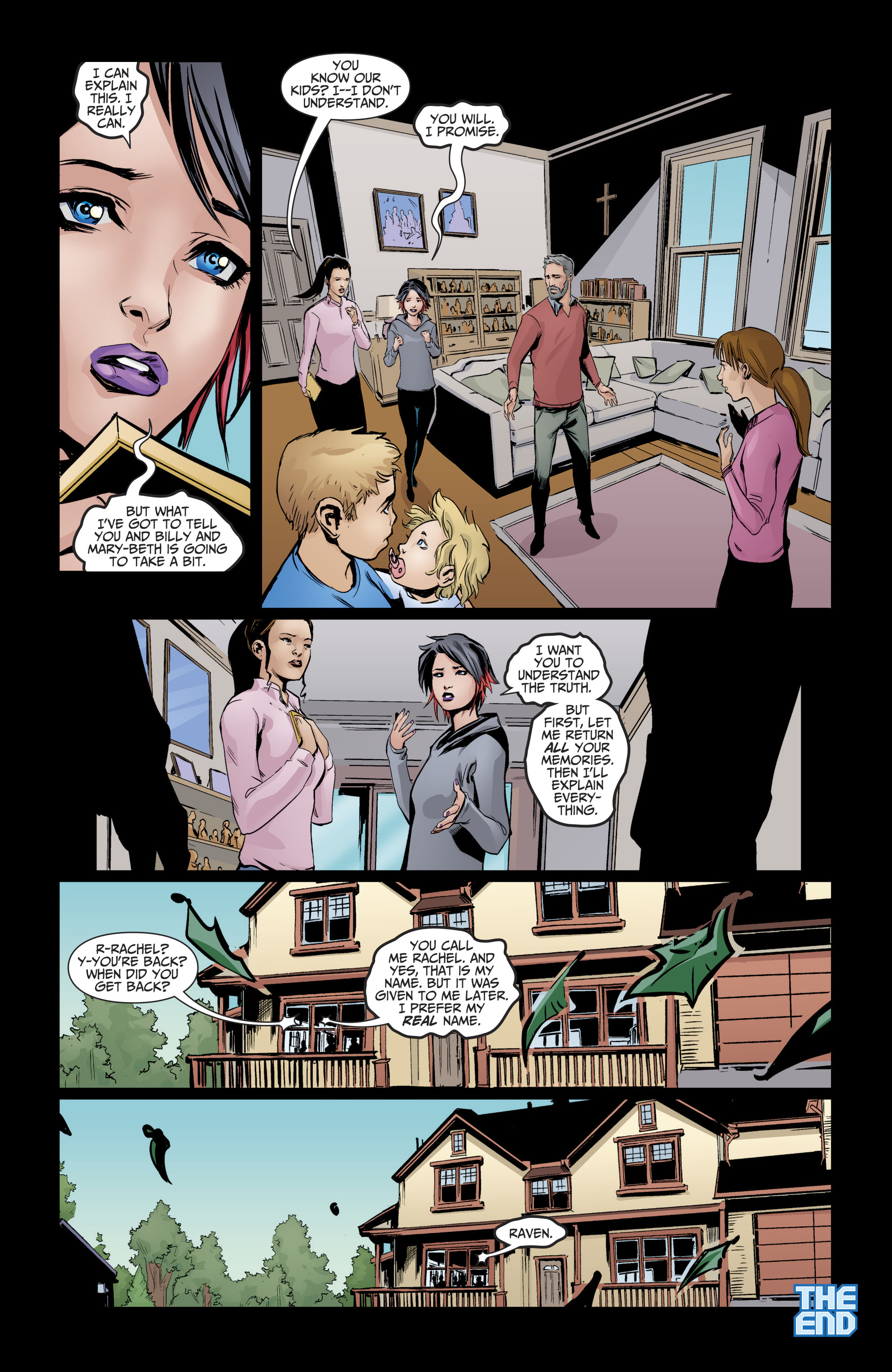 Read online Raven: Daughter of Darkness comic -  Issue #12 - 23