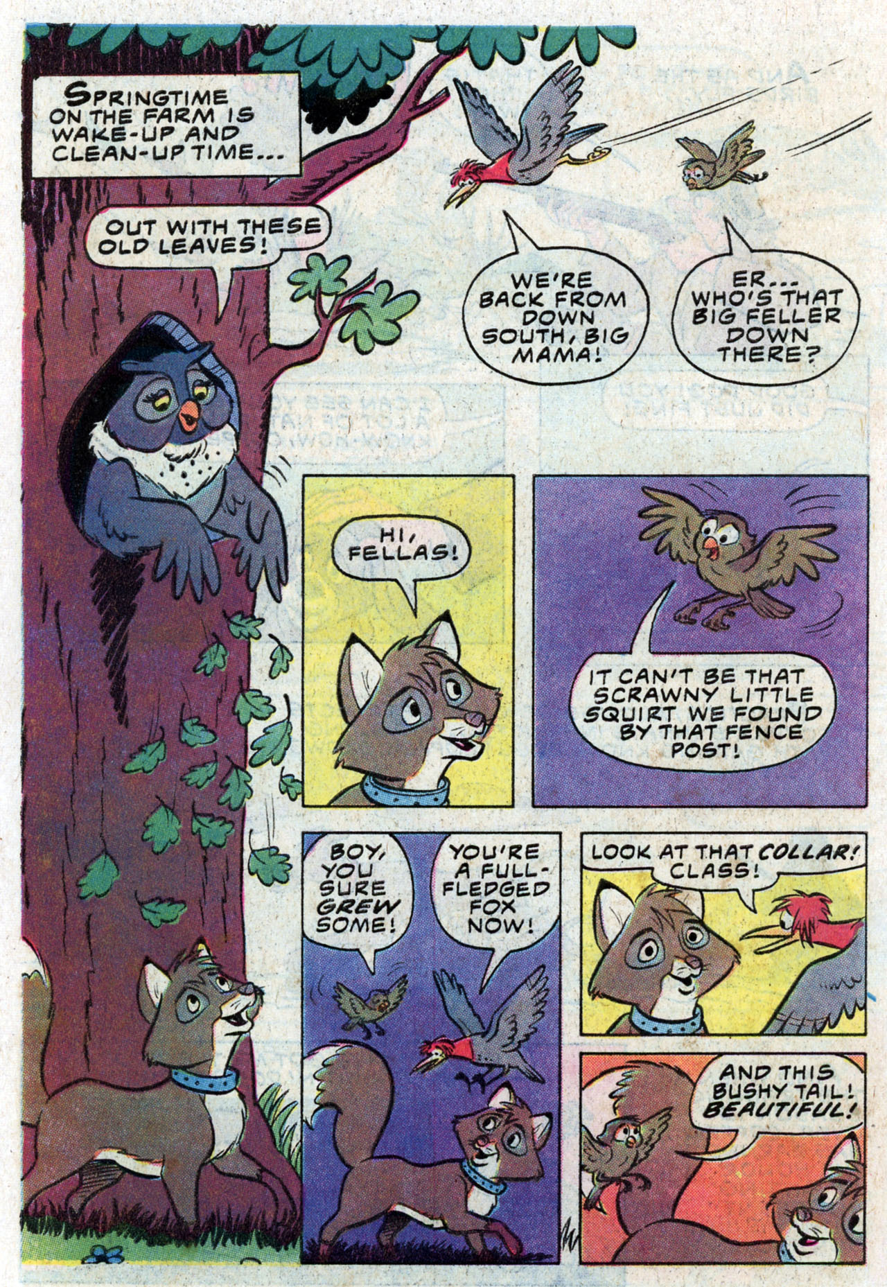 Read online Walt Disney Productions' The Fox and the Hound comic -  Issue #2 - 6