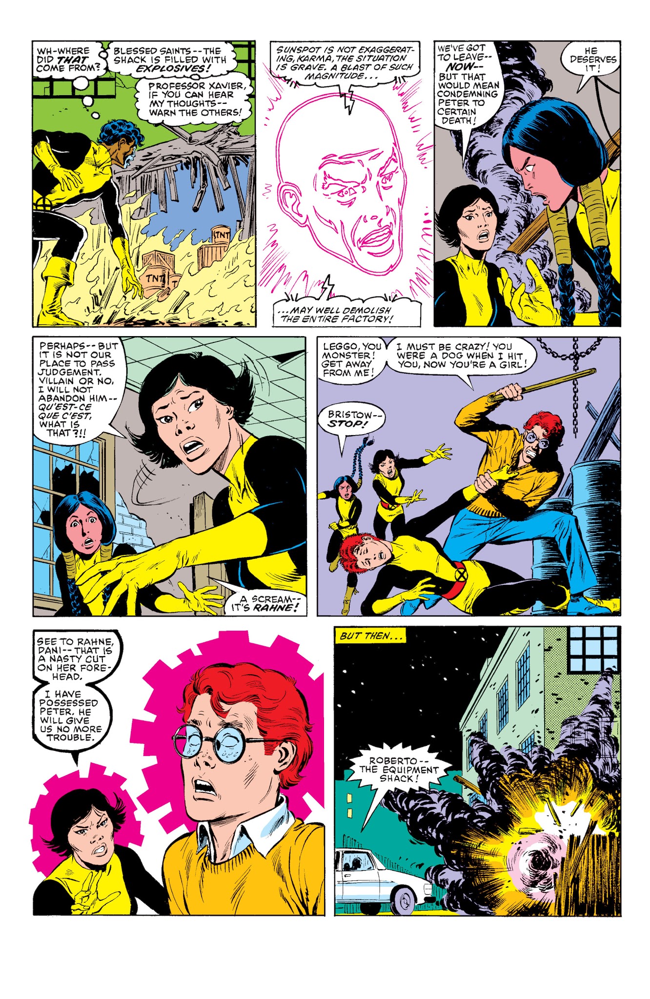 Read online New Mutants Classic comic -  Issue # TPB 1 - 163