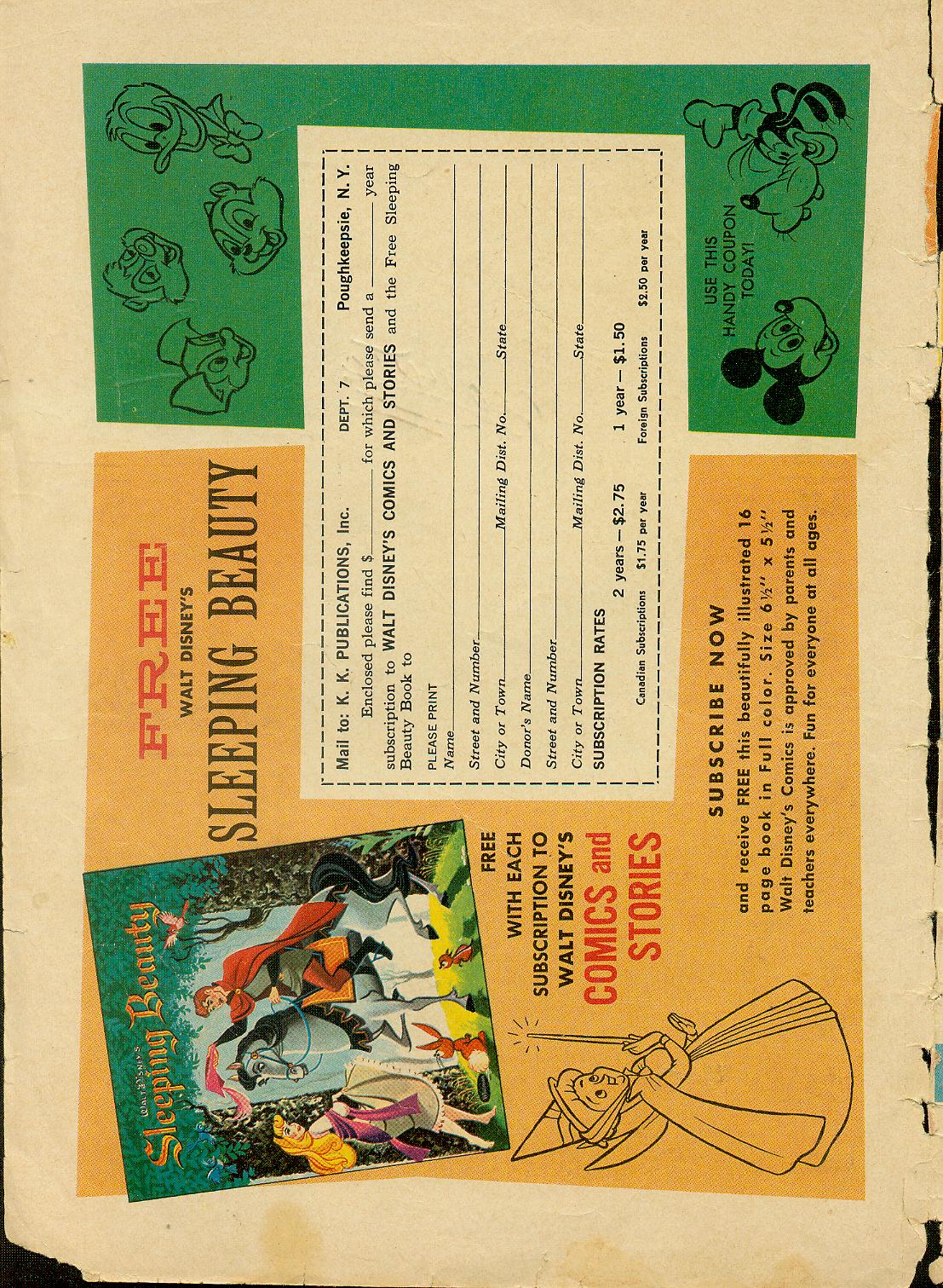 Read online Walt Disney's Comics and Stories comic -  Issue #250 - 2