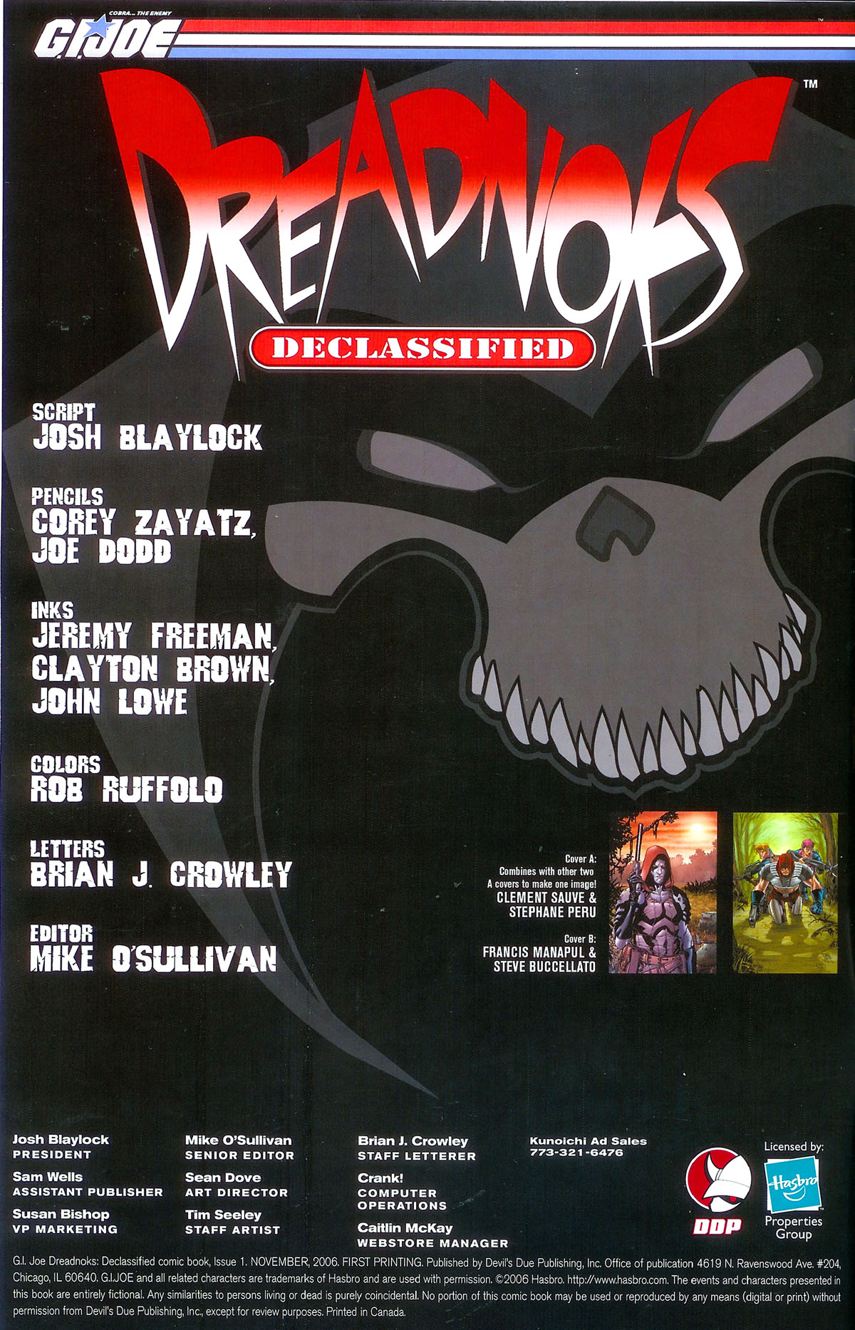 Read online G.I. Joe Dreadnoks: Declassified comic -  Issue #1 - 3
