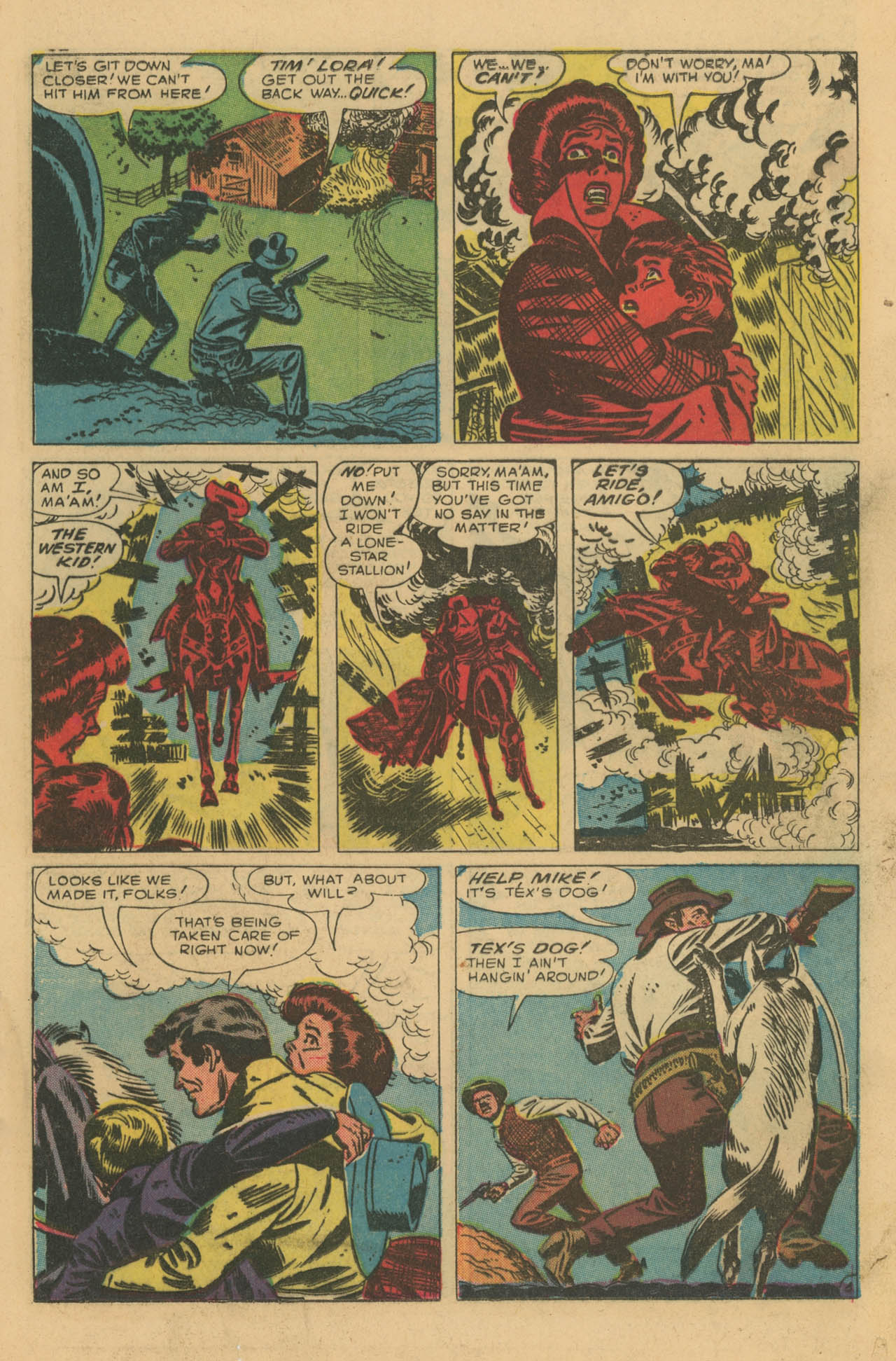 Read online Western Kid comic -  Issue #9 - 13