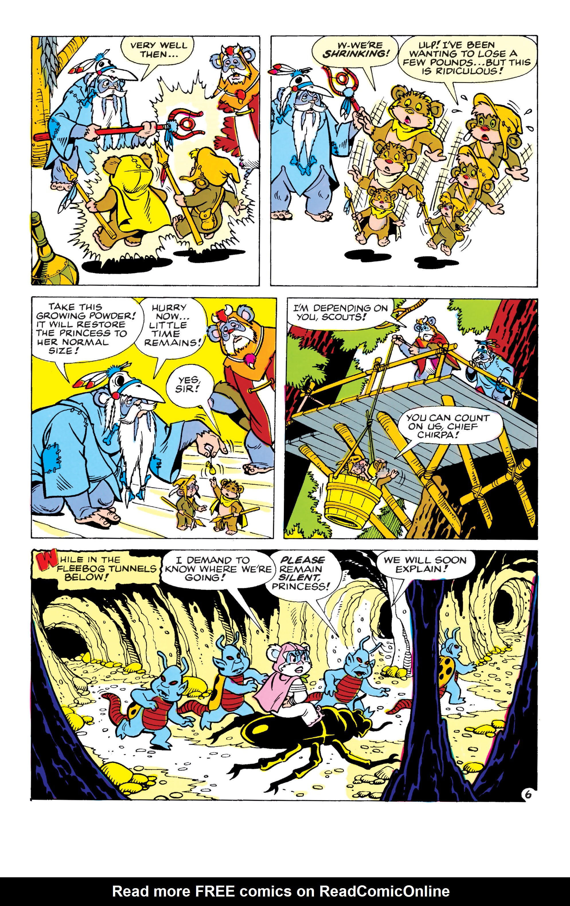 Read online Ewoks comic -  Issue #11 - 7