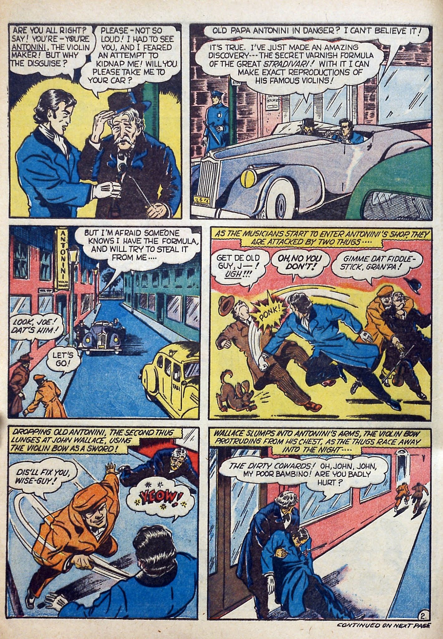 Read online Reg'lar Fellers Heroic Comics comic -  Issue #12 - 14