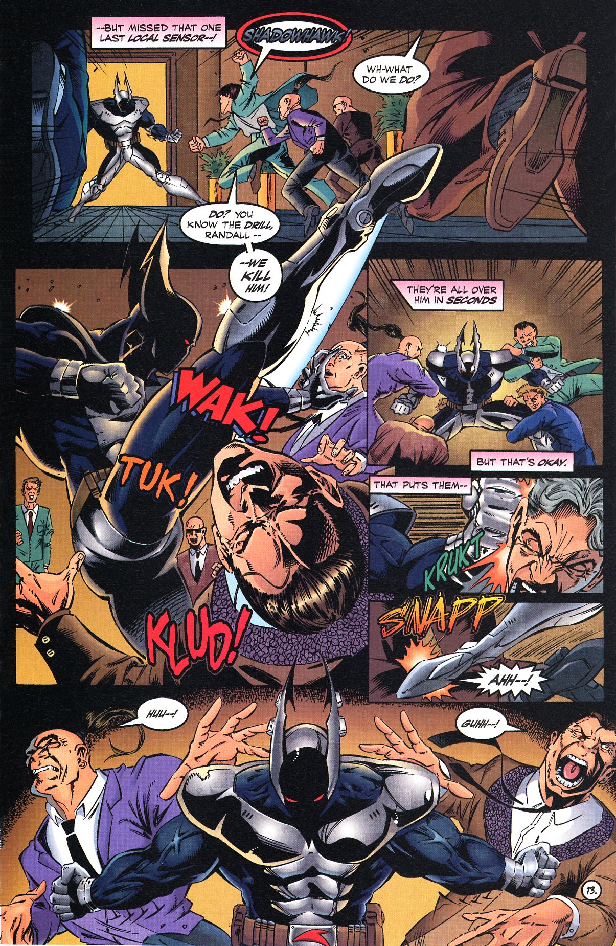 Read online ShadowHawk Special comic -  Issue # Full - 12