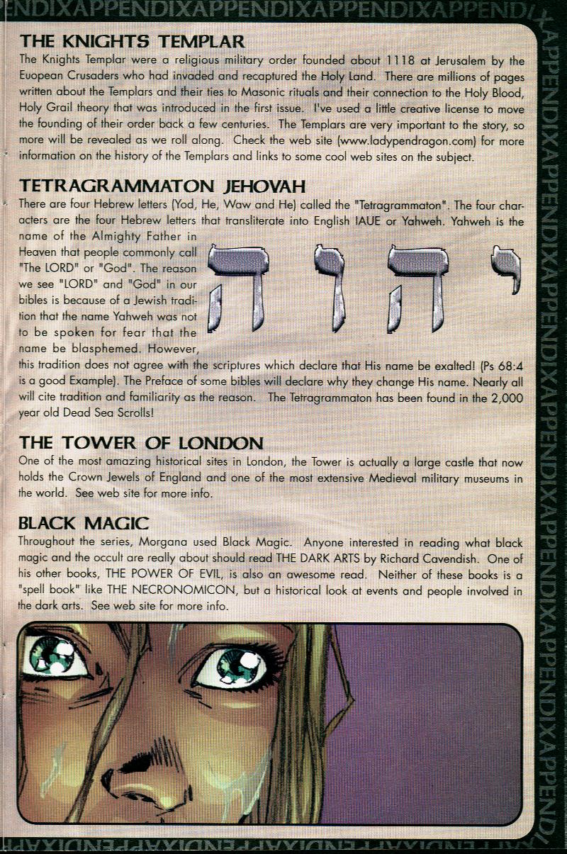 Read online Lady Pendragon (1998) comic -  Issue #3 - 32