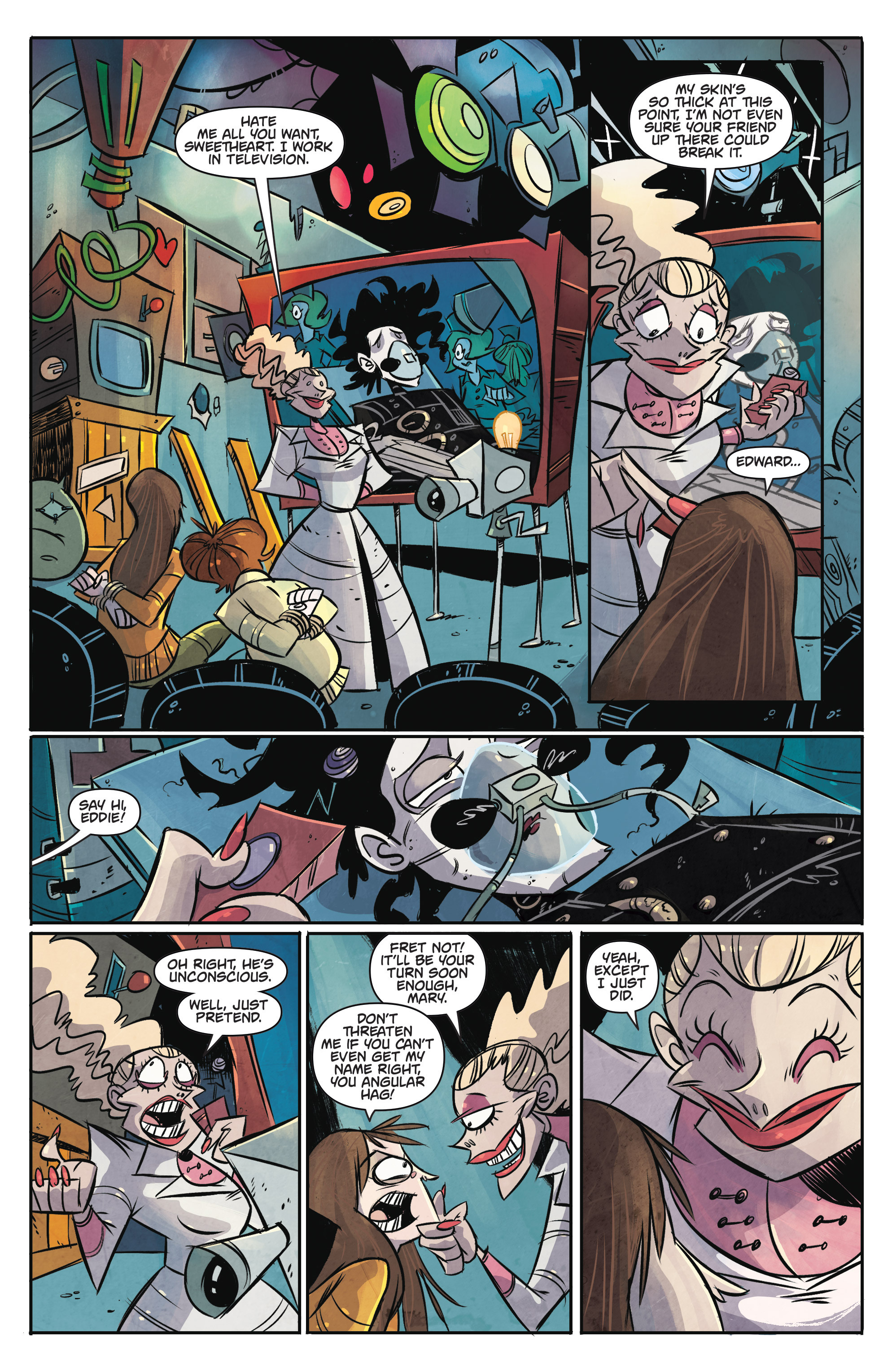 Read online Edward Scissorhands comic -  Issue #10 - 4