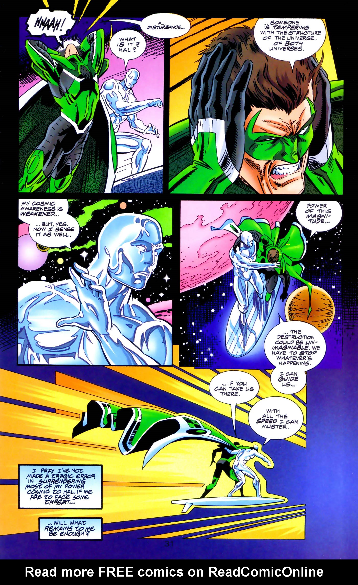 Read online Green Lantern/Silver Surfer: Unholy Alliances comic -  Issue # Full - 32