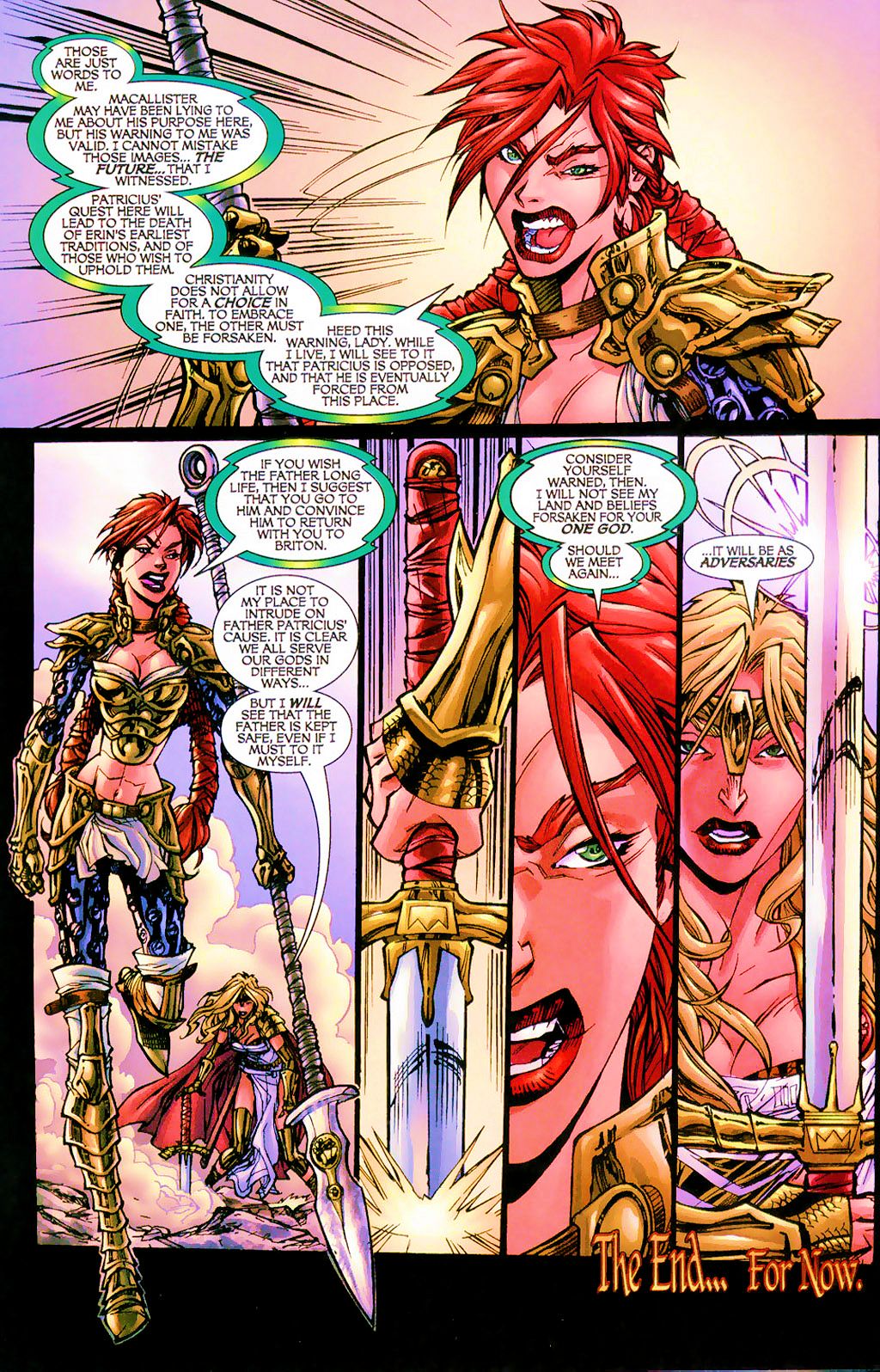 Read online More Than Mortal / Lady Pendragon comic -  Issue # Full - 28