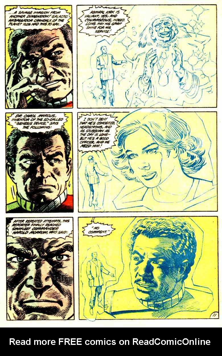 Read online Star Trek (1984) comic -  Issue #16 - 12