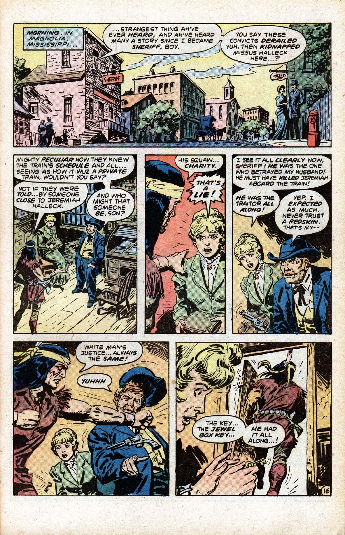 Read online Weird Western Tales (1972) comic -  Issue #49 - 26