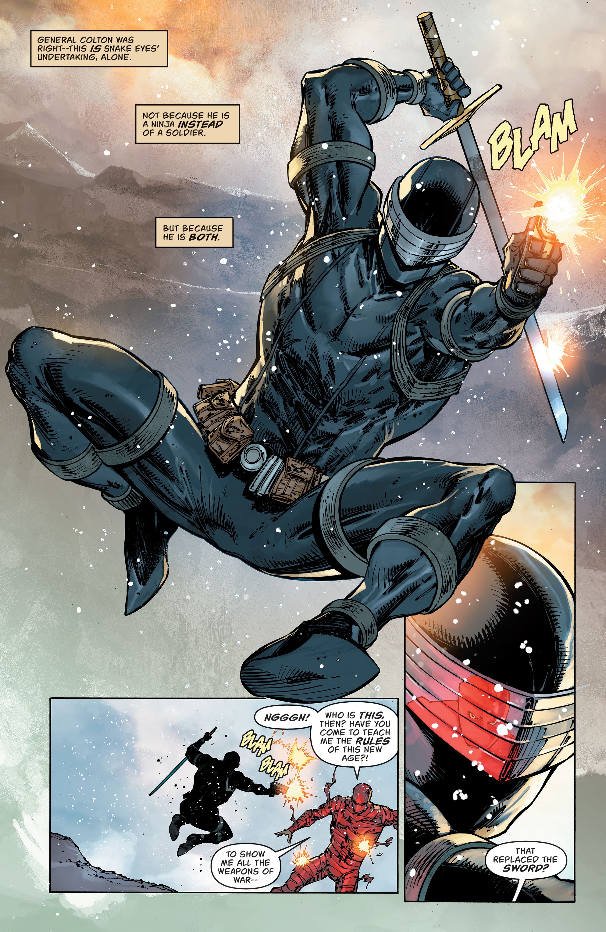 Read online Snake Eyes: Deadgame comic -  Issue #1 - 19