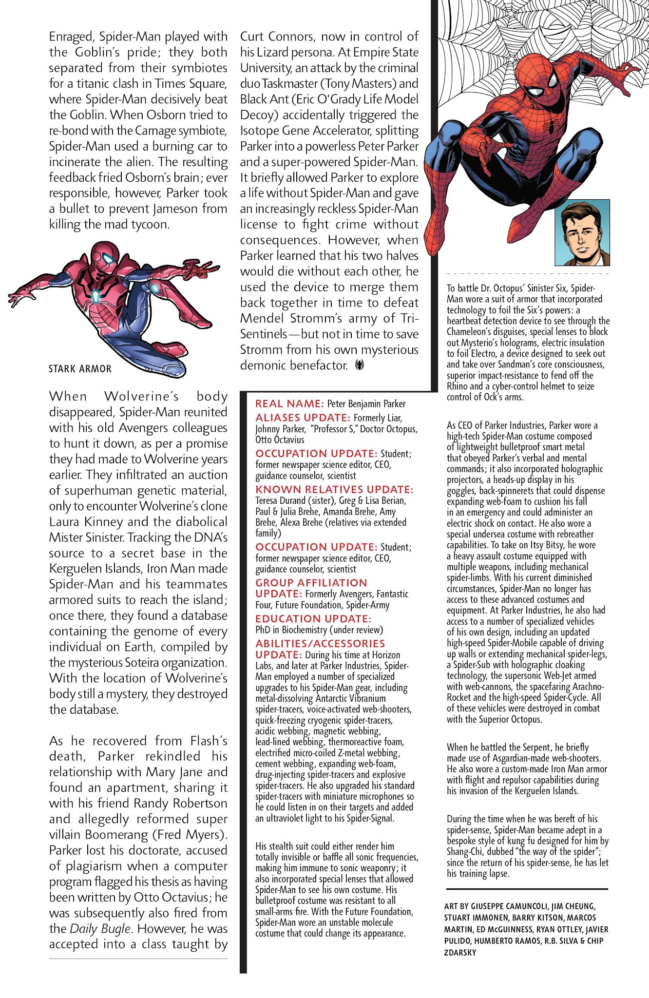 Read online Spider-Geddon Handbook comic -  Issue # Full - 29
