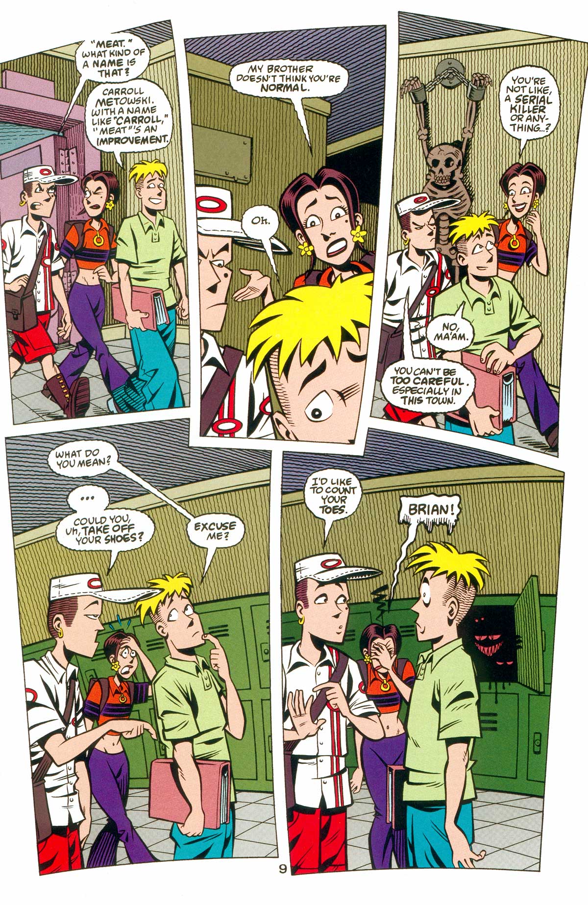 Read online Gross Point comic -  Issue #3 - 10