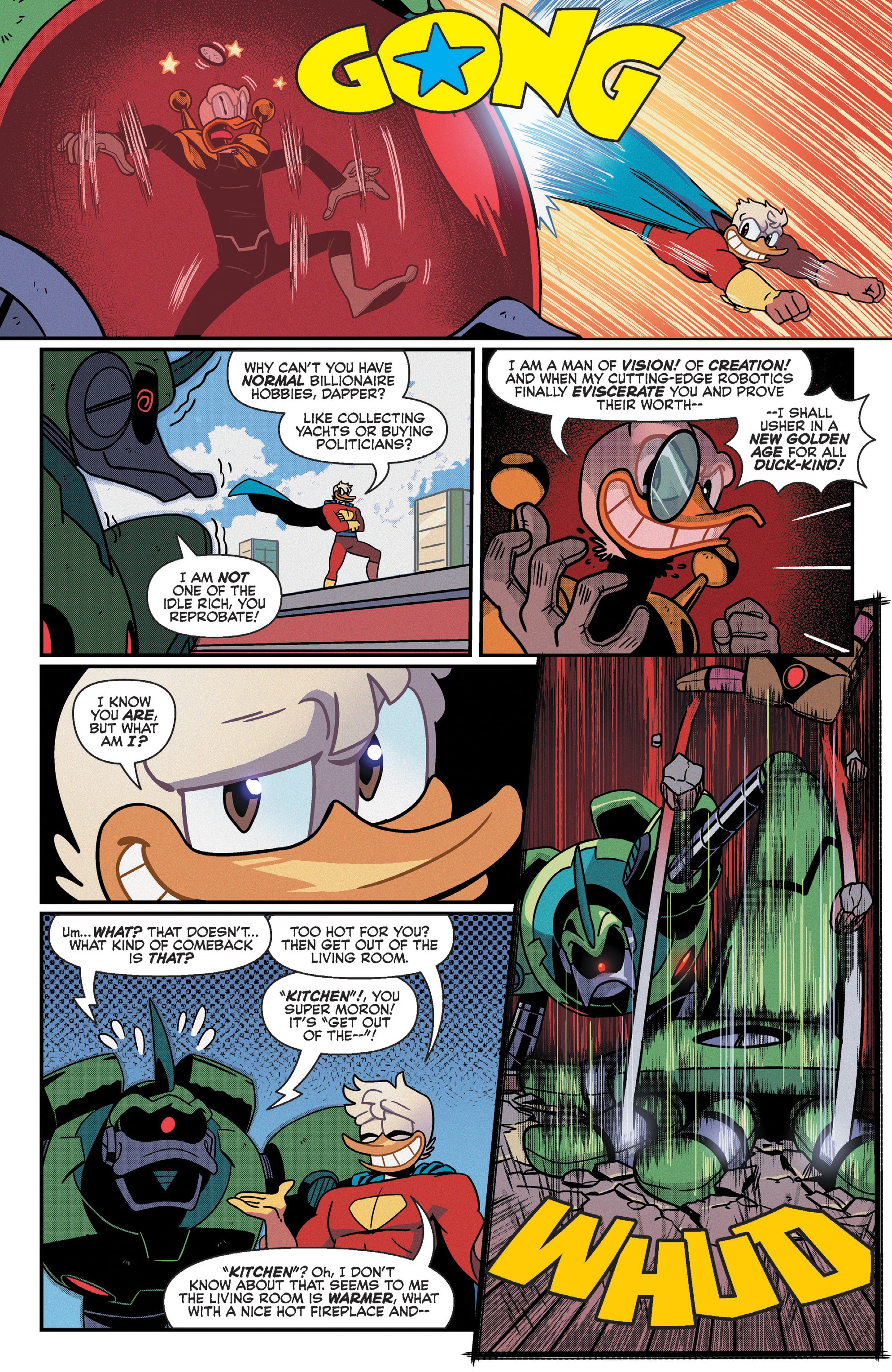 Read online Super Duck comic -  Issue #1 - 4