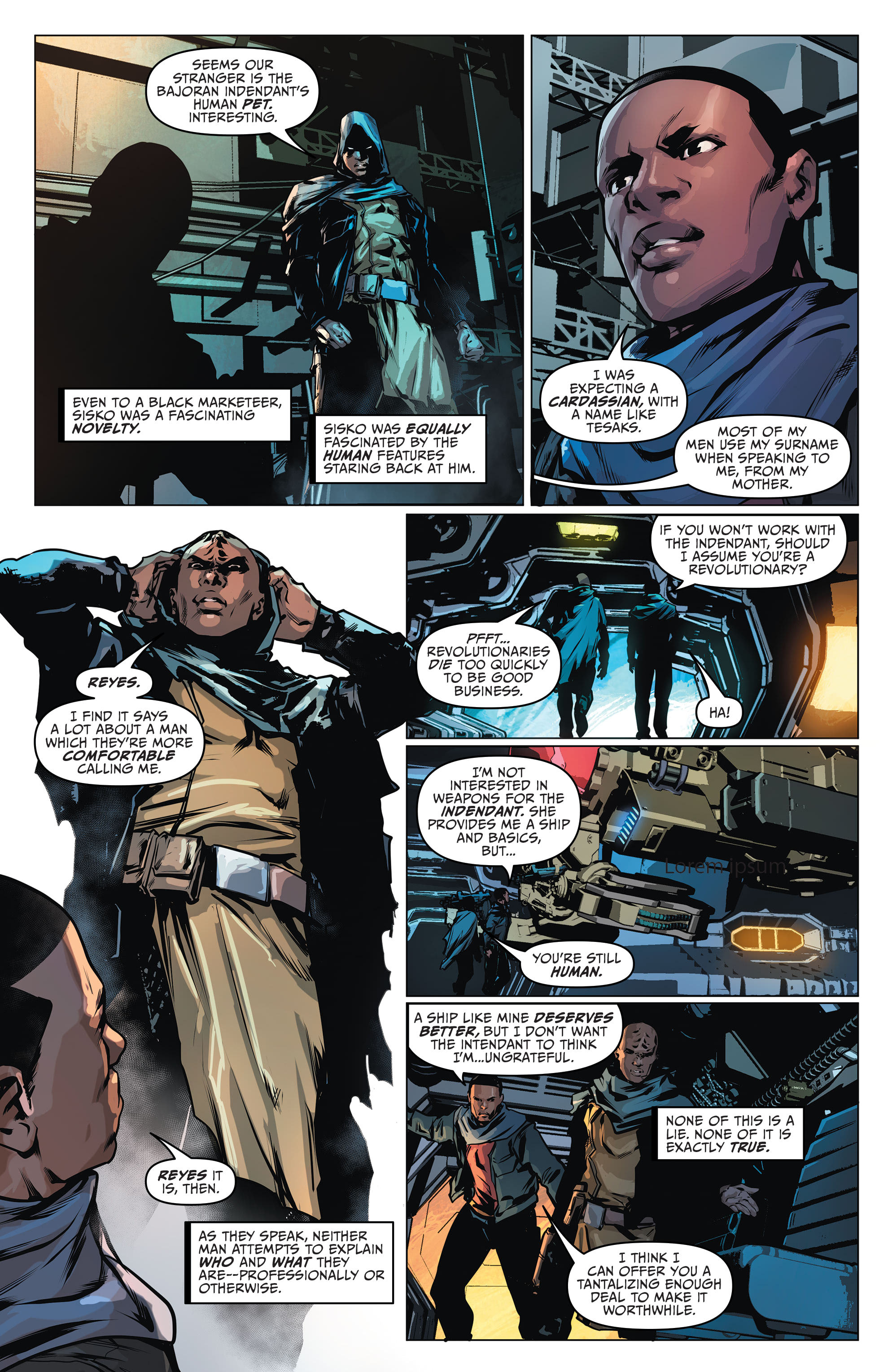 Read online Star Trek: The Mirror War - Sisko comic -  Issue # Full - 10