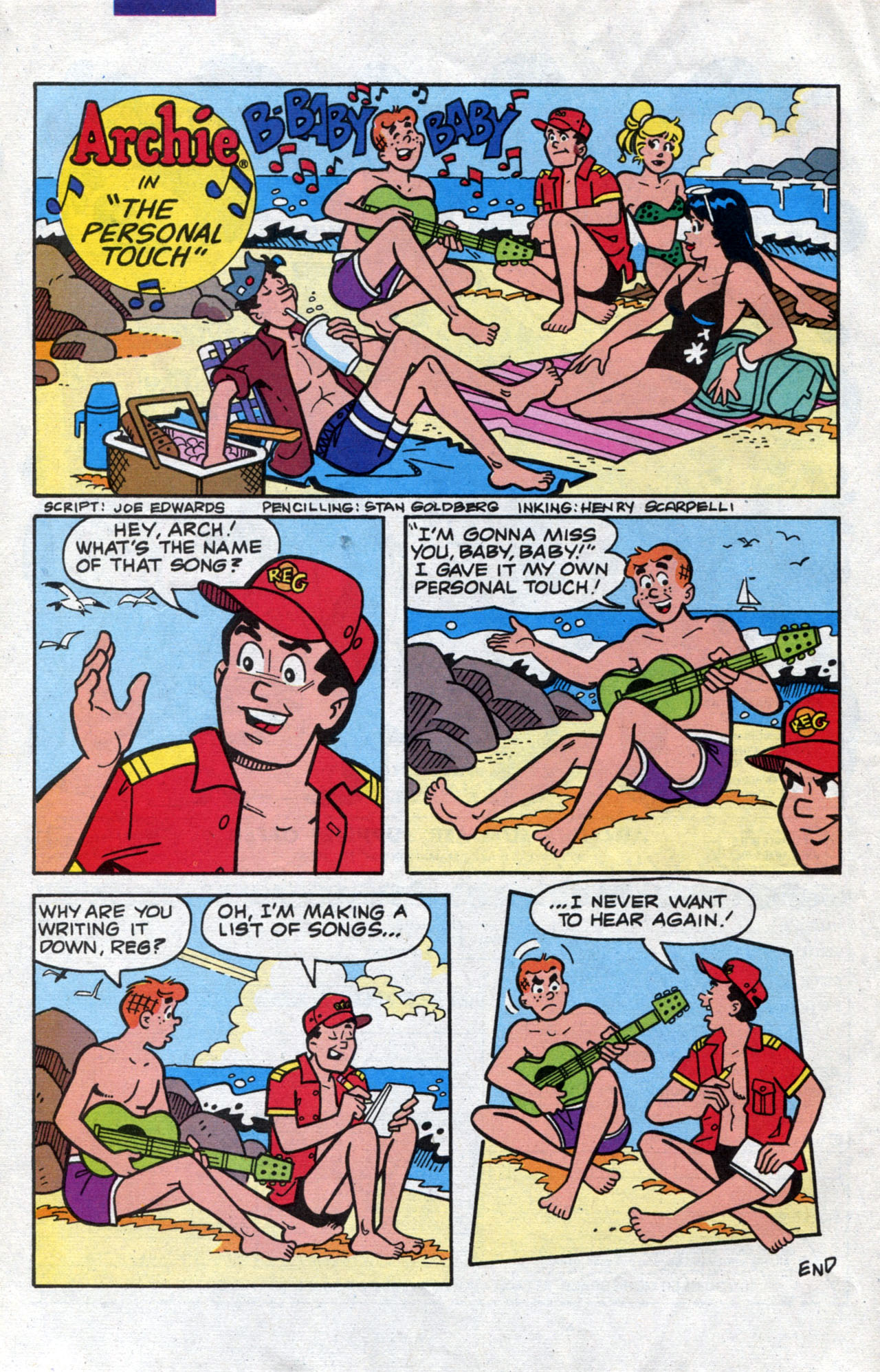 Read online Archie's Vacation Special comic -  Issue #1 - 36