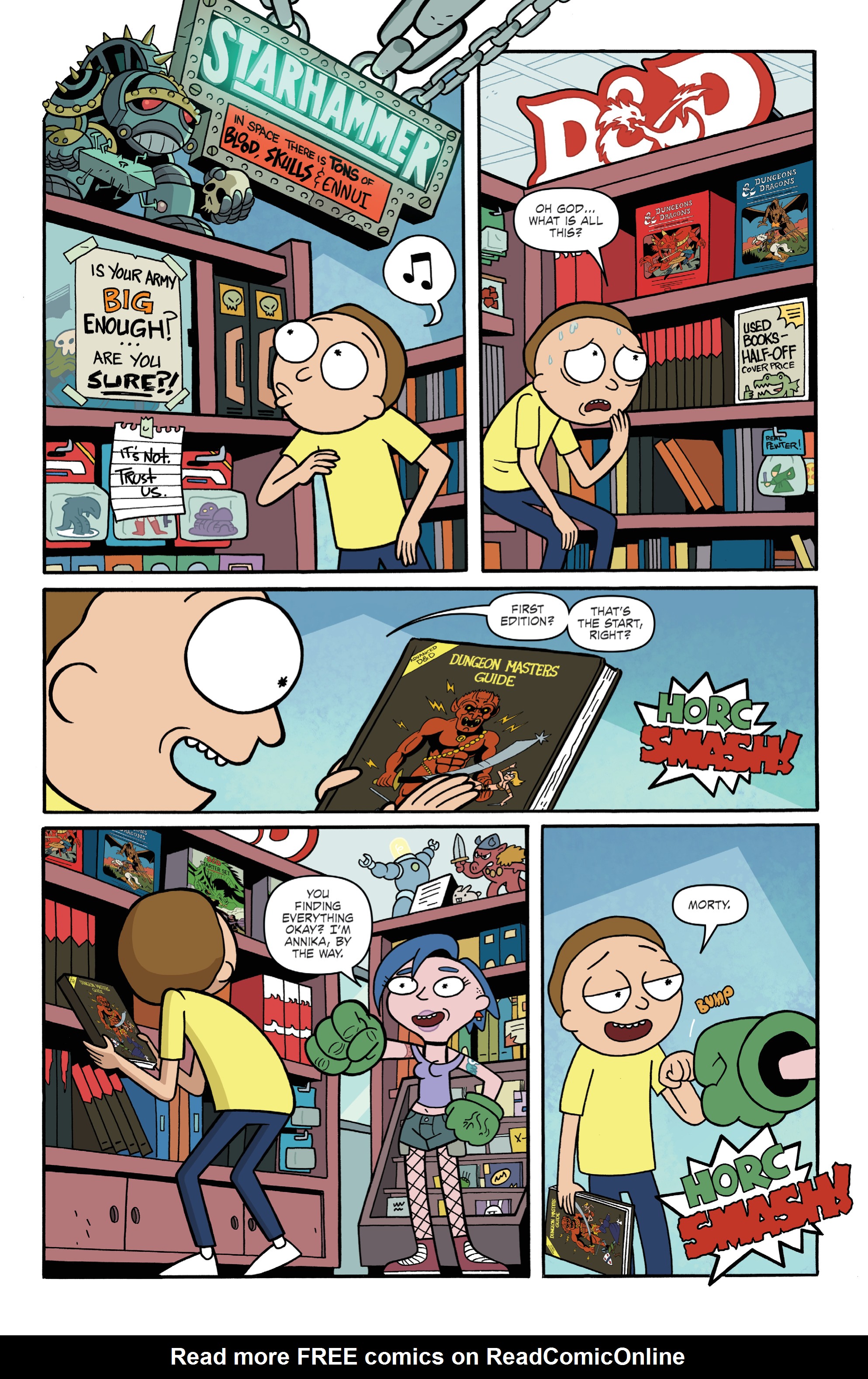 Read online Rick and Morty vs Dungeons & Dragons comic -  Issue # _TPB - 12