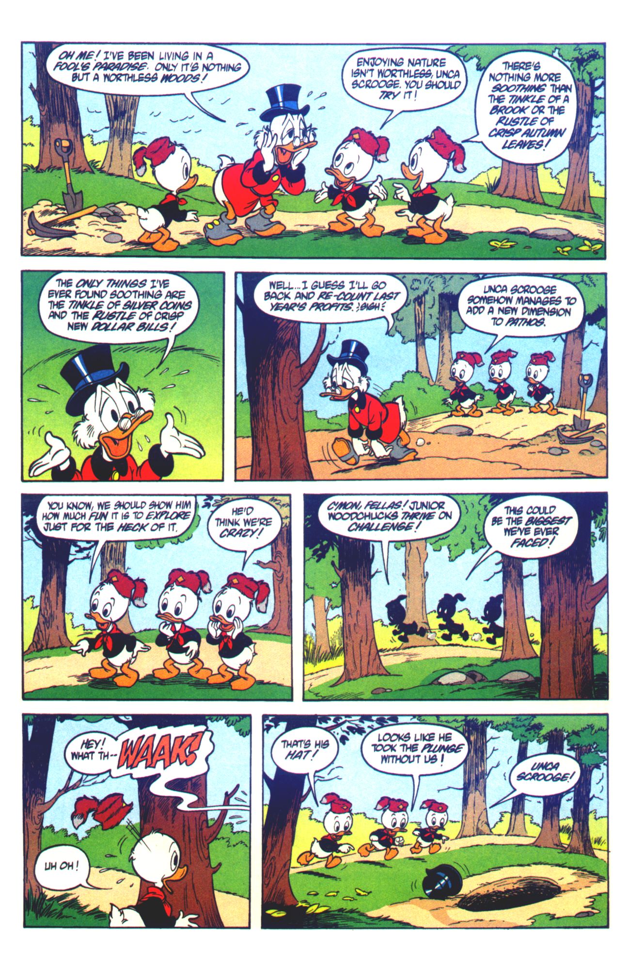 Read online Walt Disney's Junior Woodchucks Limited Series comic -  Issue #4 - 5