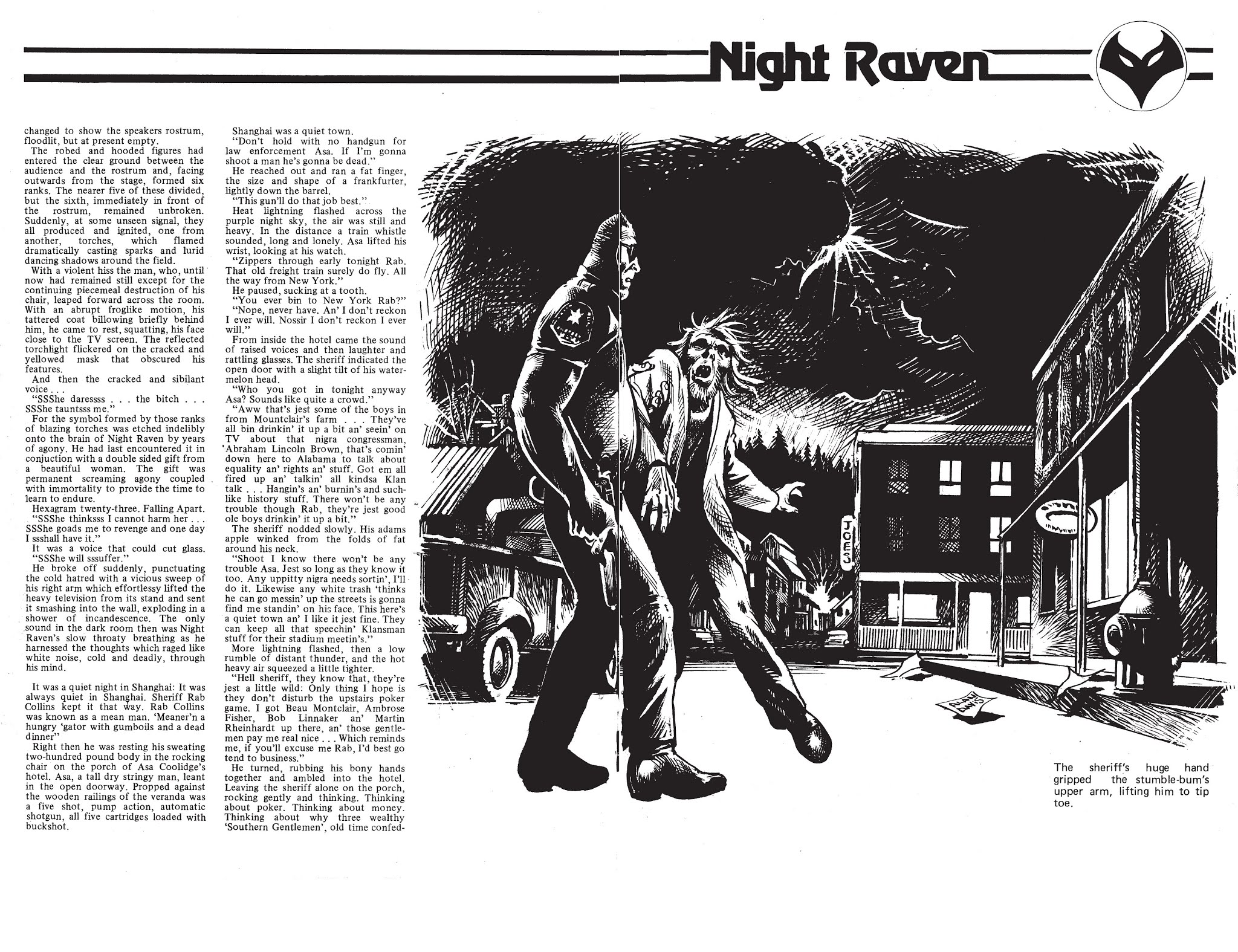Read online Night Raven: From the Marvel UK Vaults comic -  Issue # TPB (Part 2) - 51
