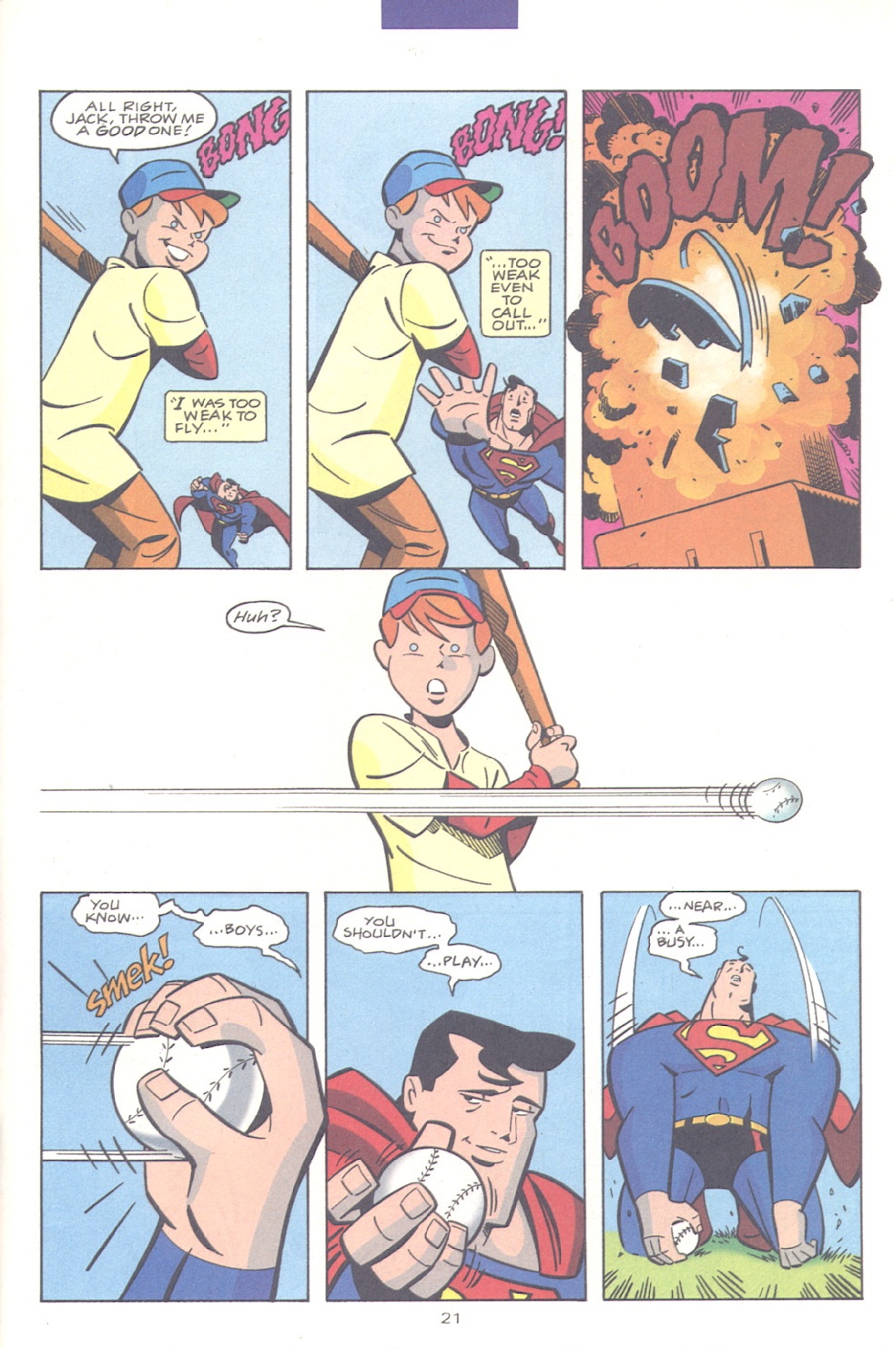 Read online Superman Adventures comic -  Issue #6 - 23