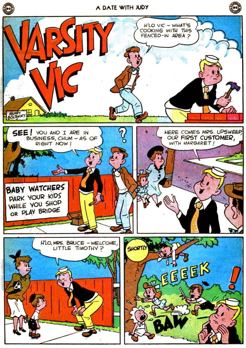 Read online A Date with Judy comic -  Issue #1 - 39