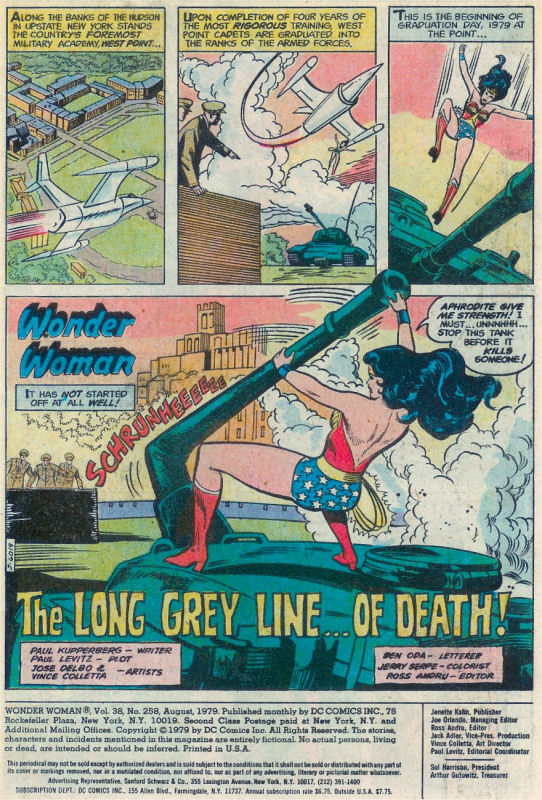 Read online Wonder Woman (1942) comic -  Issue #258 - 2
