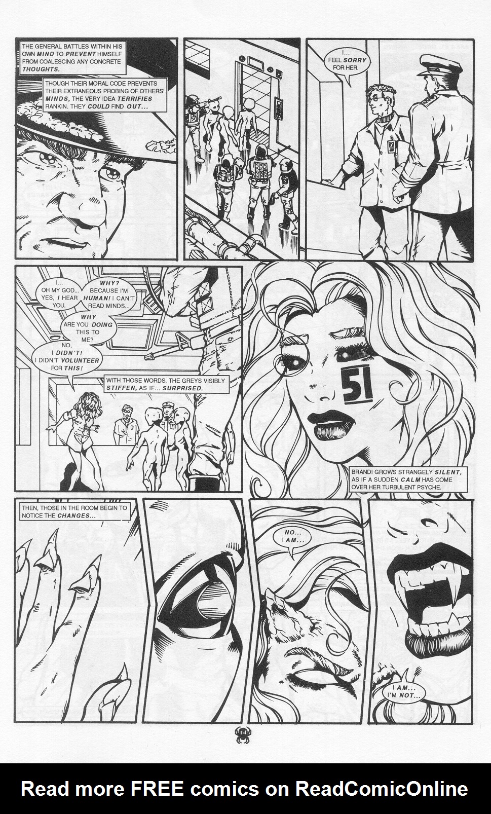 Read online Fangs of the Widow comic -  Issue #12 - 16