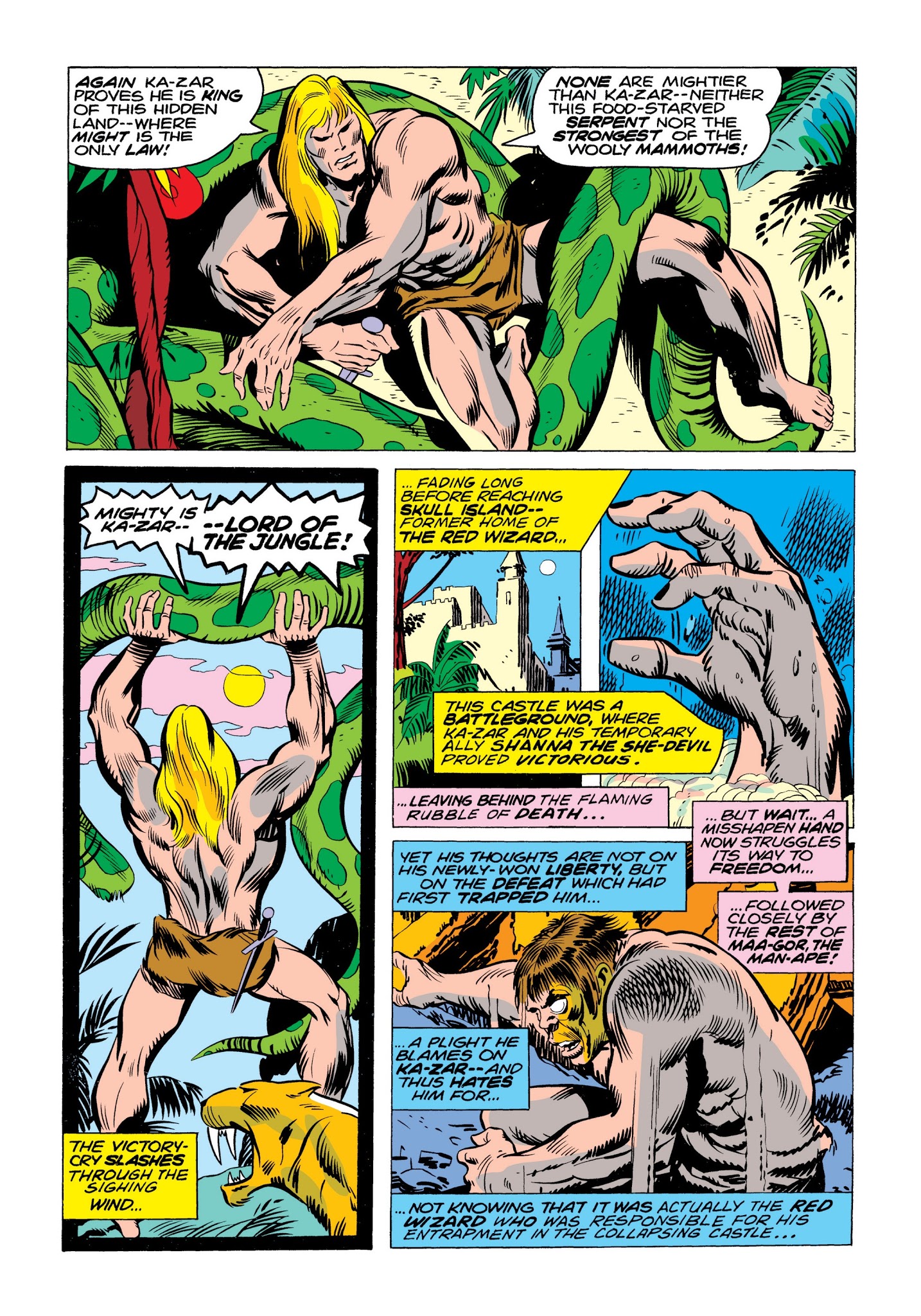 Read online Marvel Masterworks: Ka-Zar comic -  Issue # TPB 2 (Part 3) - 40