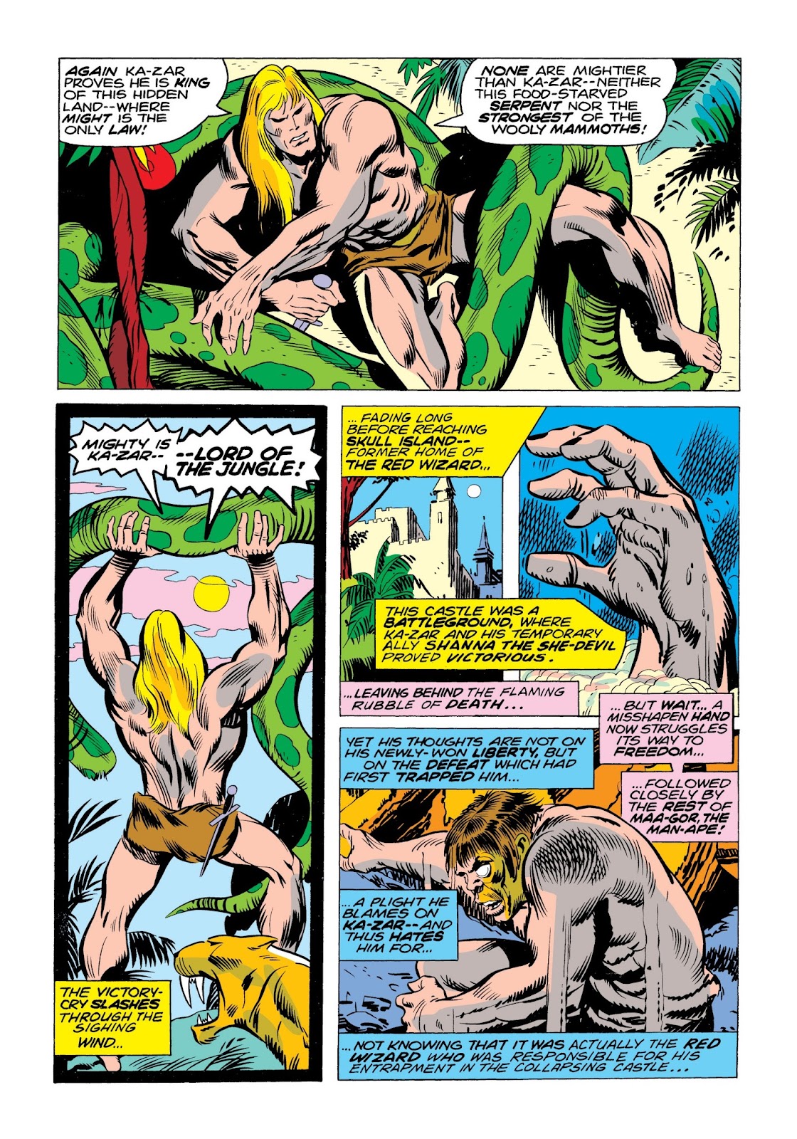 Marvel Masterworks: Ka-Zar issue TPB 2 - Page 239