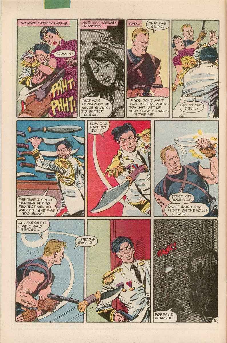 Read online Mark Hazzard: Merc comic -  Issue #1 - 7