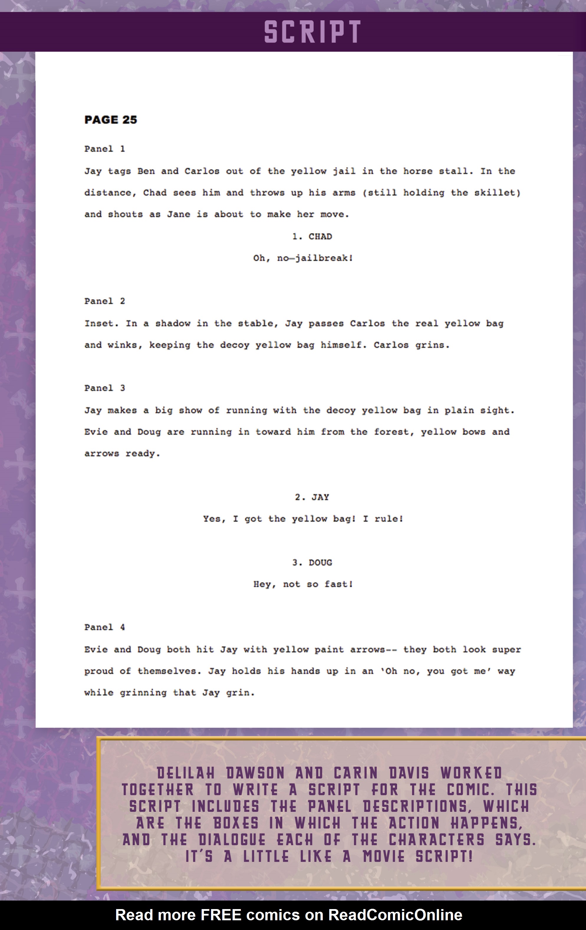 Read online Descendants: Twisted Field Trip comic -  Issue # Full - 52