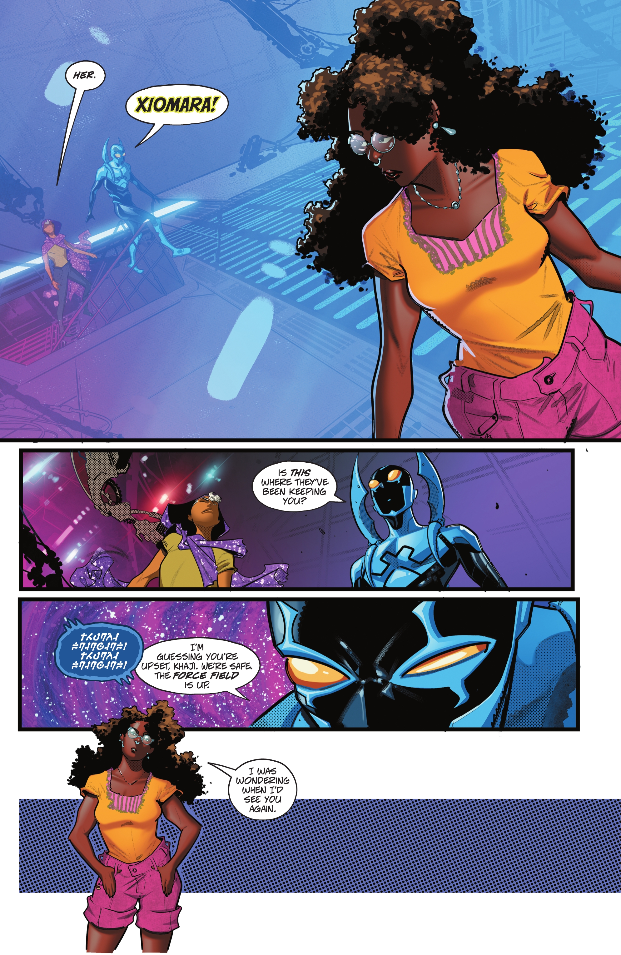 Read online Blue Beetle: Graduation Day comic -  Issue #4 - 14