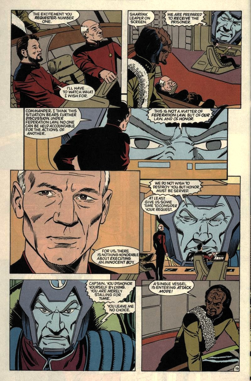 Read online Star Trek: The Next Generation (1989) comic -  Issue #29 - 17