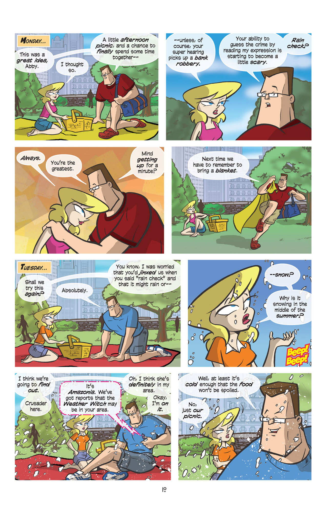 Read online Love and Capes comic -  Issue #5 - 11