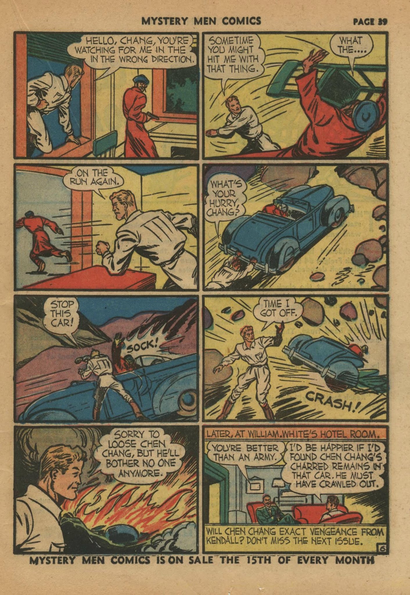 Read online Mystery Men Comics comic -  Issue #24 - 41