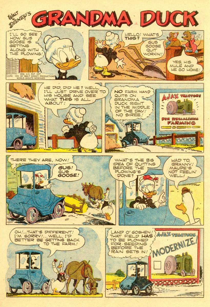 Read online Walt Disney's Comics and Stories comic -  Issue #154 - 39