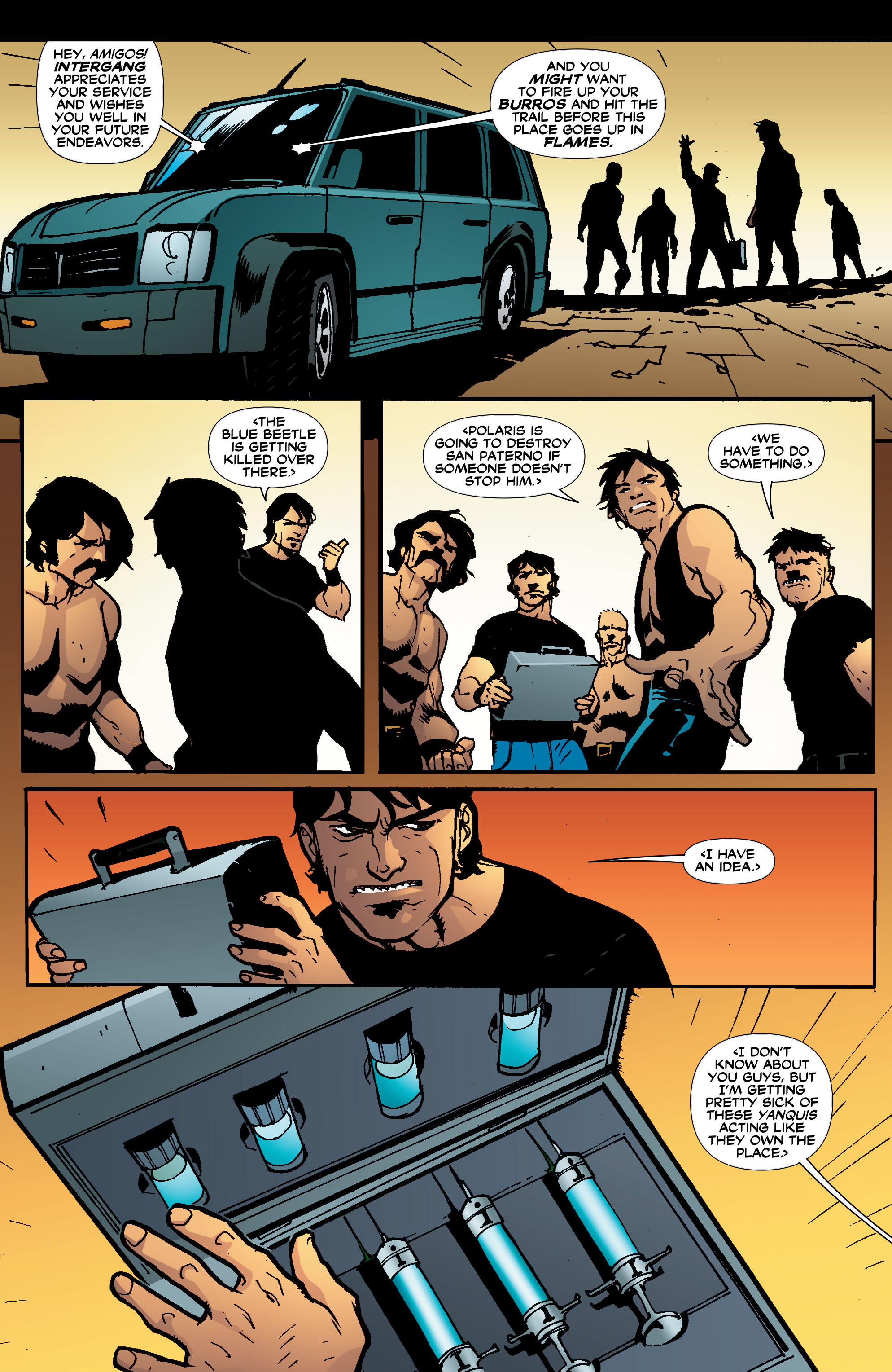 Read online Blue Beetle (2006) comic -  Issue #34 - 17