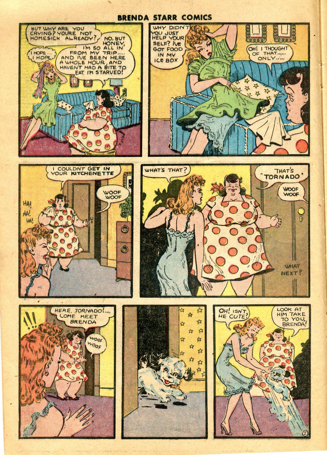 Read online Brenda Starr (1948) comic -  Issue #6 - 11
