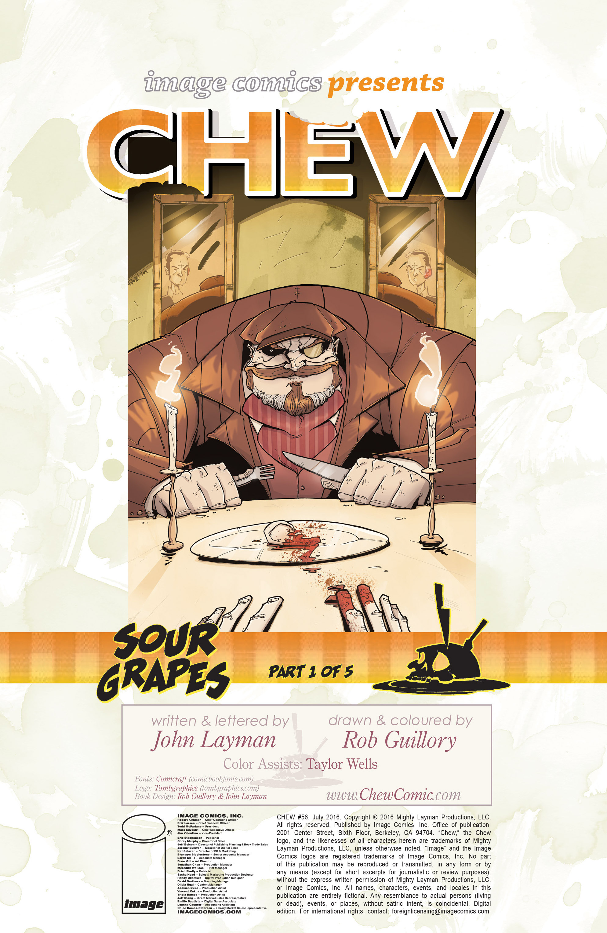 Read online Chew comic -  Issue #56 - 2