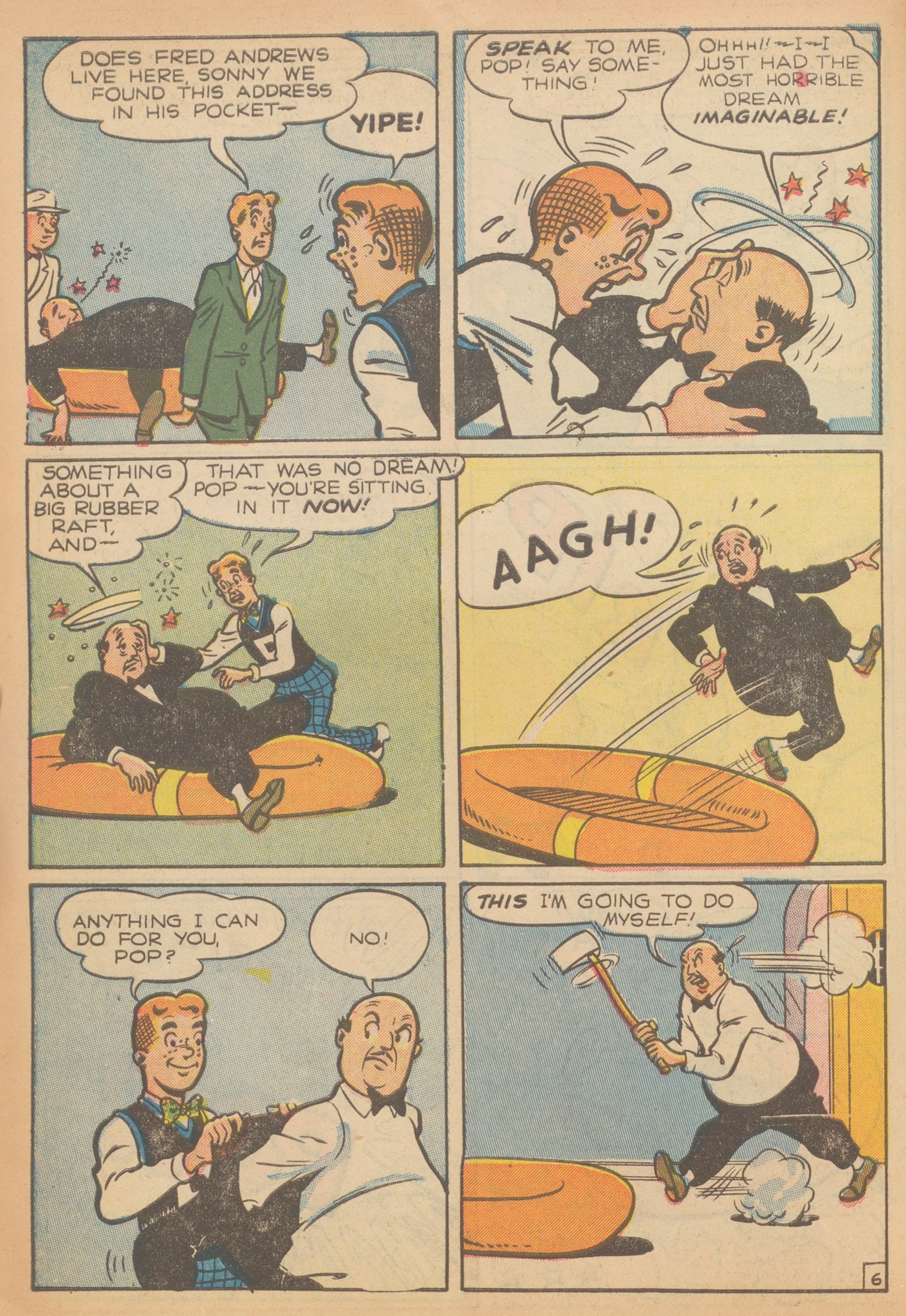 Read online Pep Comics comic -  Issue #70 - 8